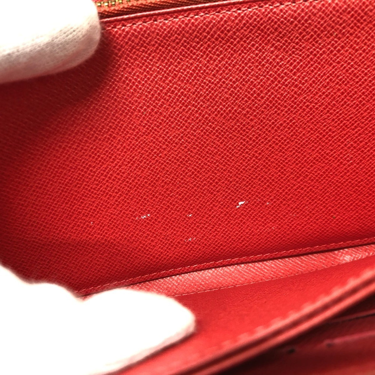 Louis Vuitton Monogram Brown Galle Monogram Multi-Color Red Color Monogram Coin Purse/Coin Case (Pre-Owned)