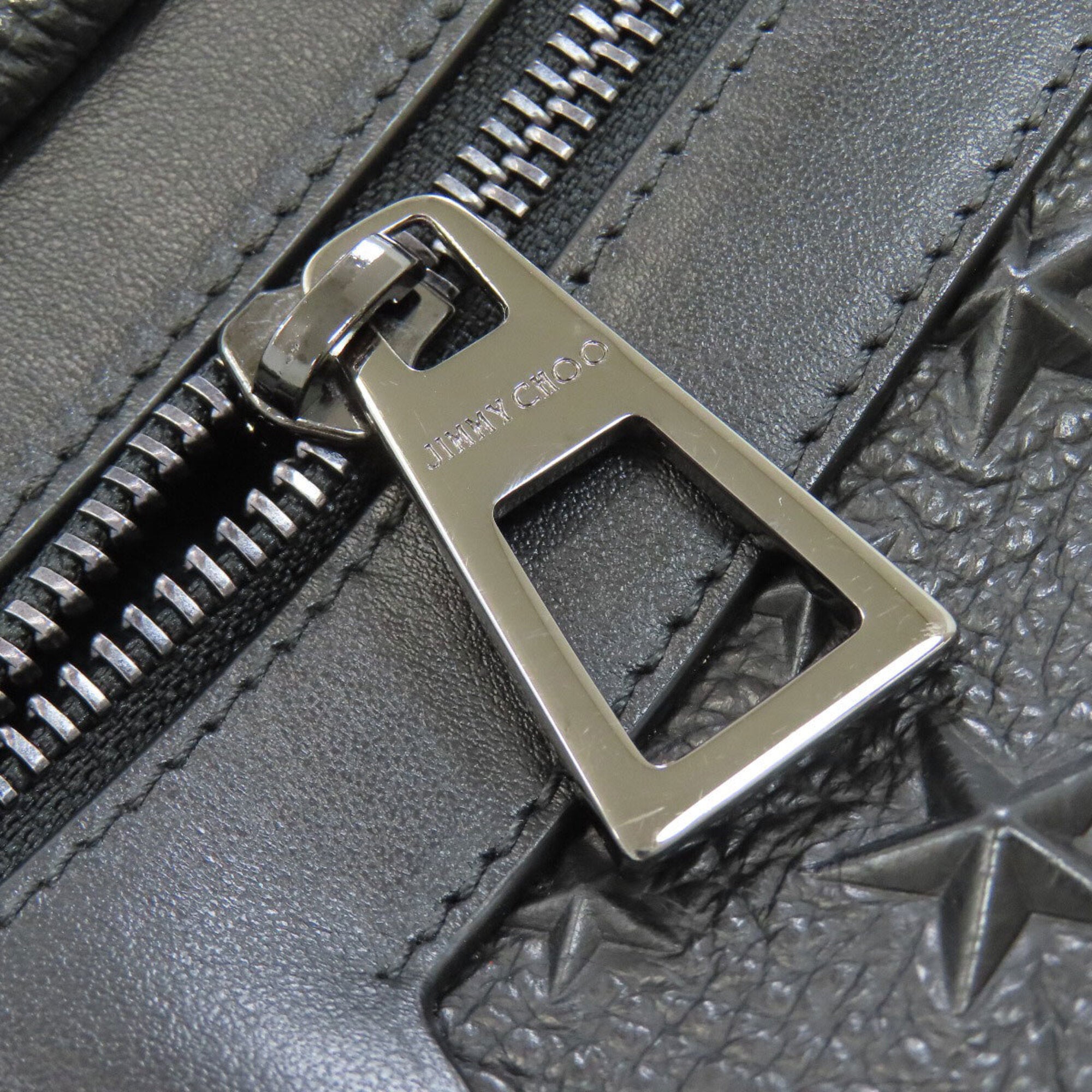 Jimmy Choo Black Leather Sling Bag (Pre-Owned)