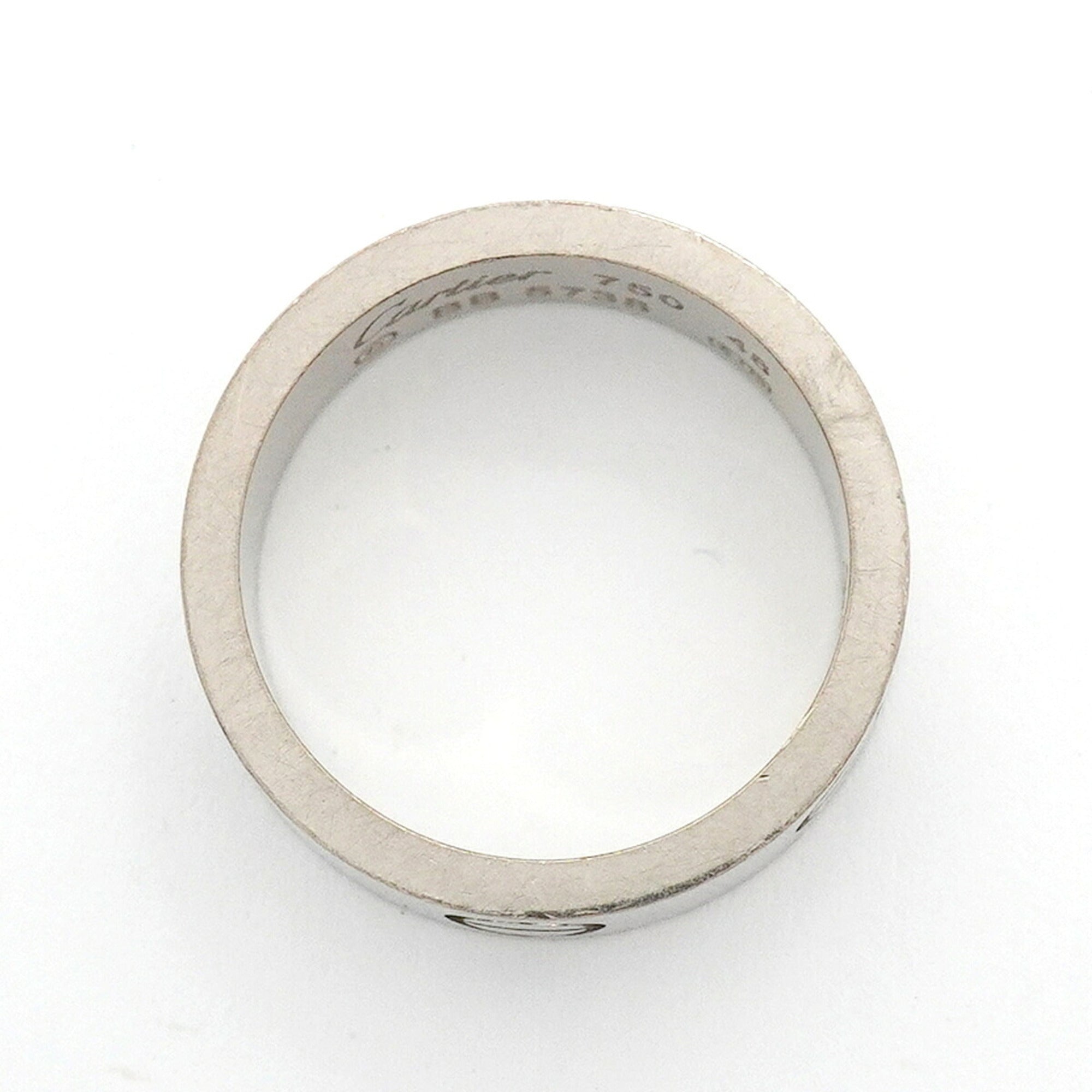 Cartier White Gold (18K) Band Ring (Pre-Owned)