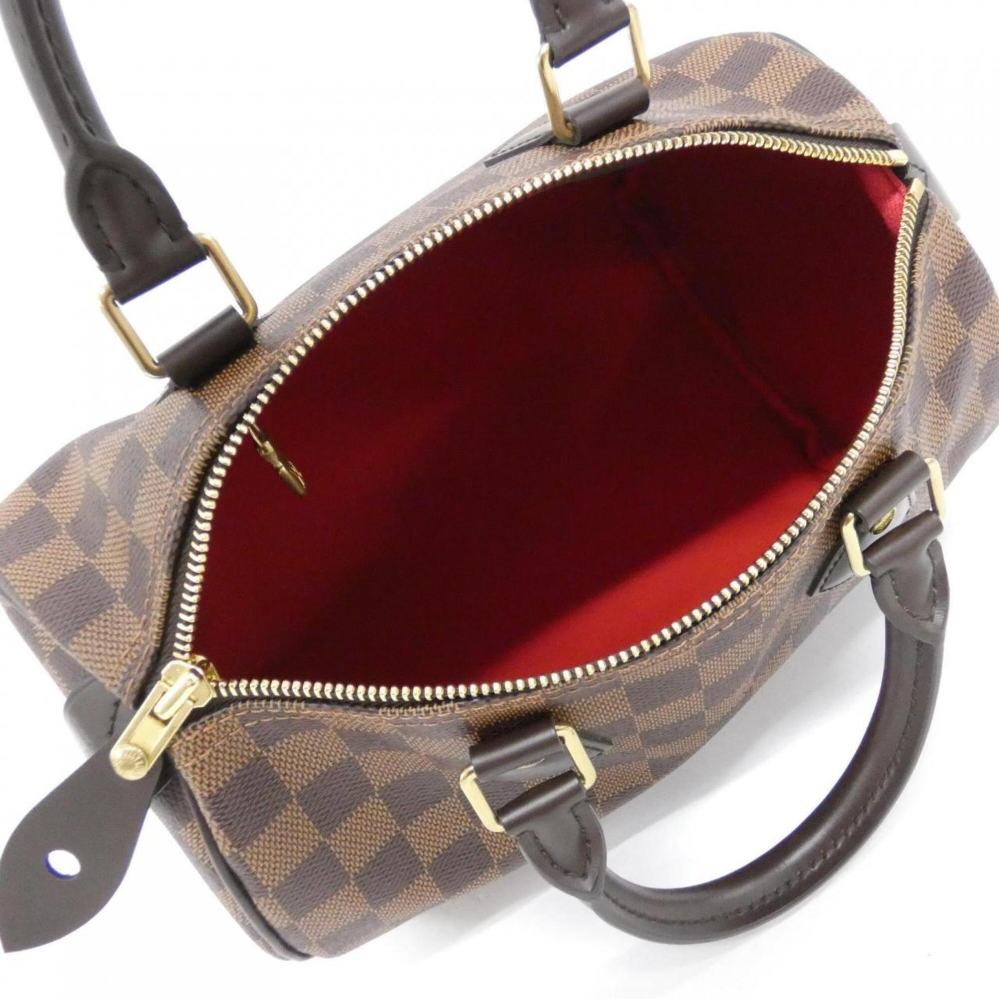 Louis Vuitton Ebene Coated Canvas Boston Bag (Pre-Owned)