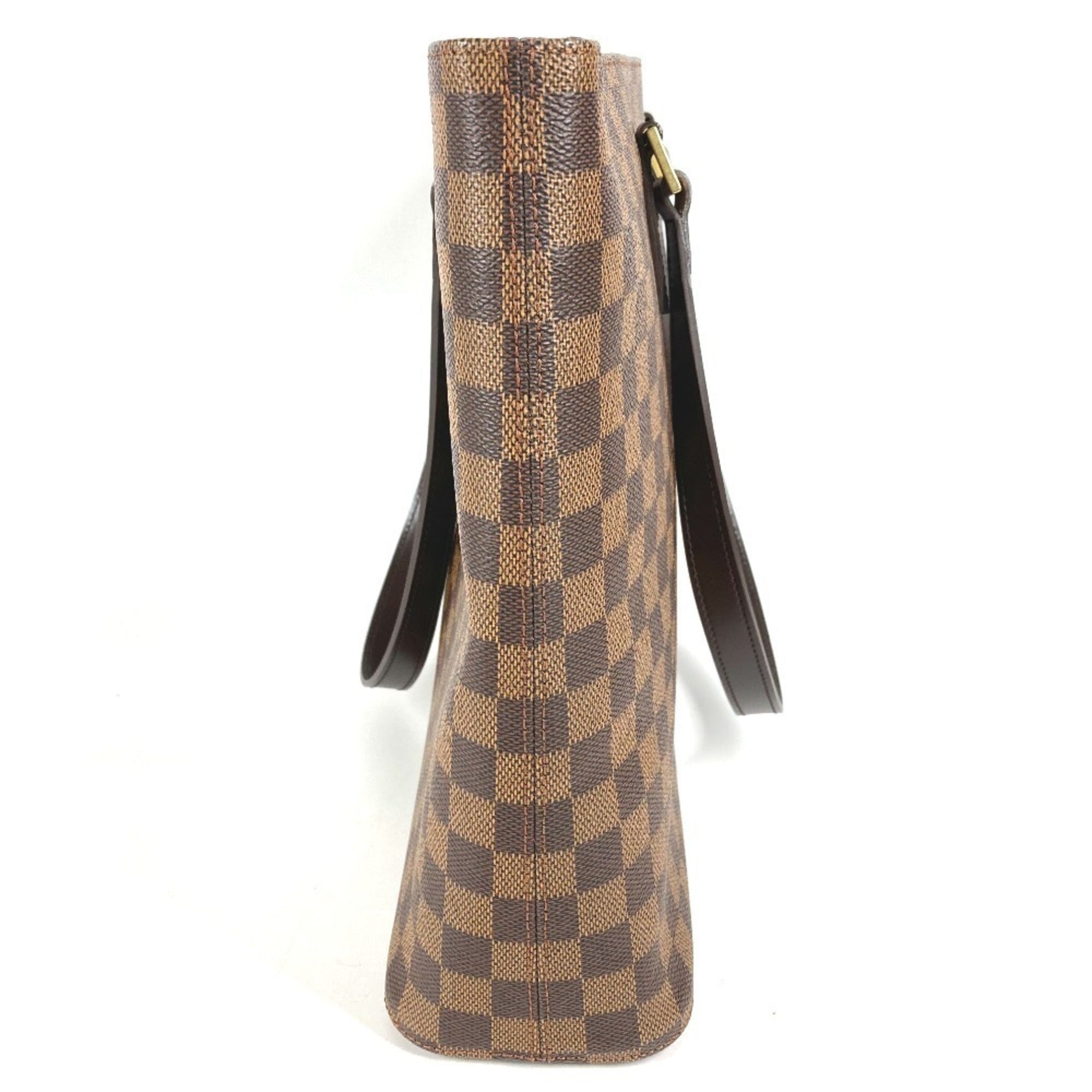 Louis Vuitton Brown Damier Canvas Ebene Damier Canvas Shoulder Bag Tote Bag (Pre-Owned)