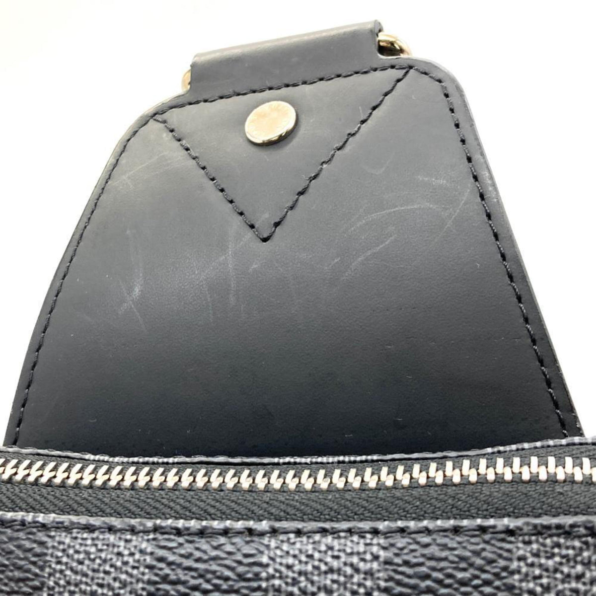 Louis Vuitton Black Damier Graphite Sling Bag (Pre-Owned)