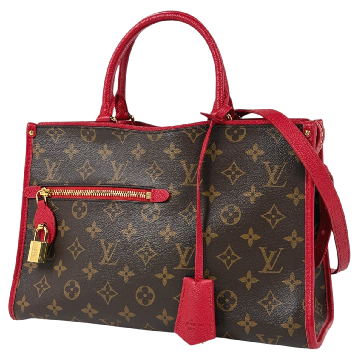 Louis Vuitton Monogram Red Color Rouge Monogram Handbag (Pre-Owned)