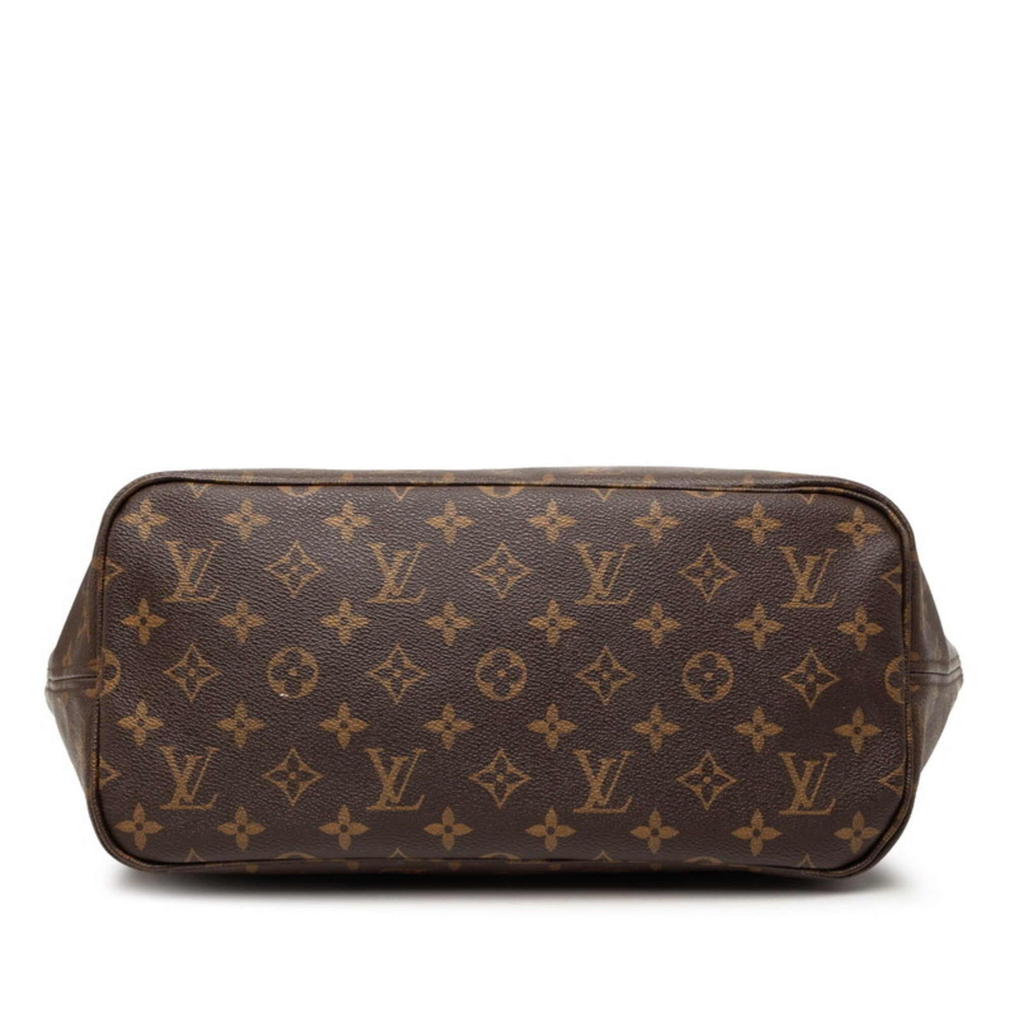 Louis Vuitton Brown Pvc Leather Shoulder Bag Tote Bag (Pre-Owned)