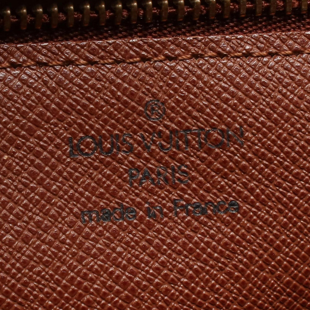 Louis Vuitton Brown Monogram Coated Canvas Leather Handbag Shoulder Bag (Pre-Owned)