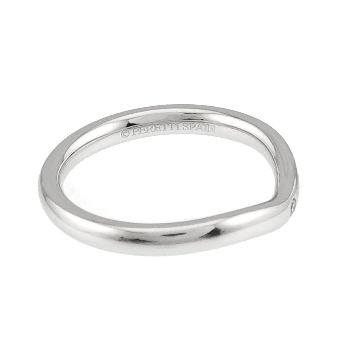 Tiffany Platinum 950 Band Ring (Pre-Owned)