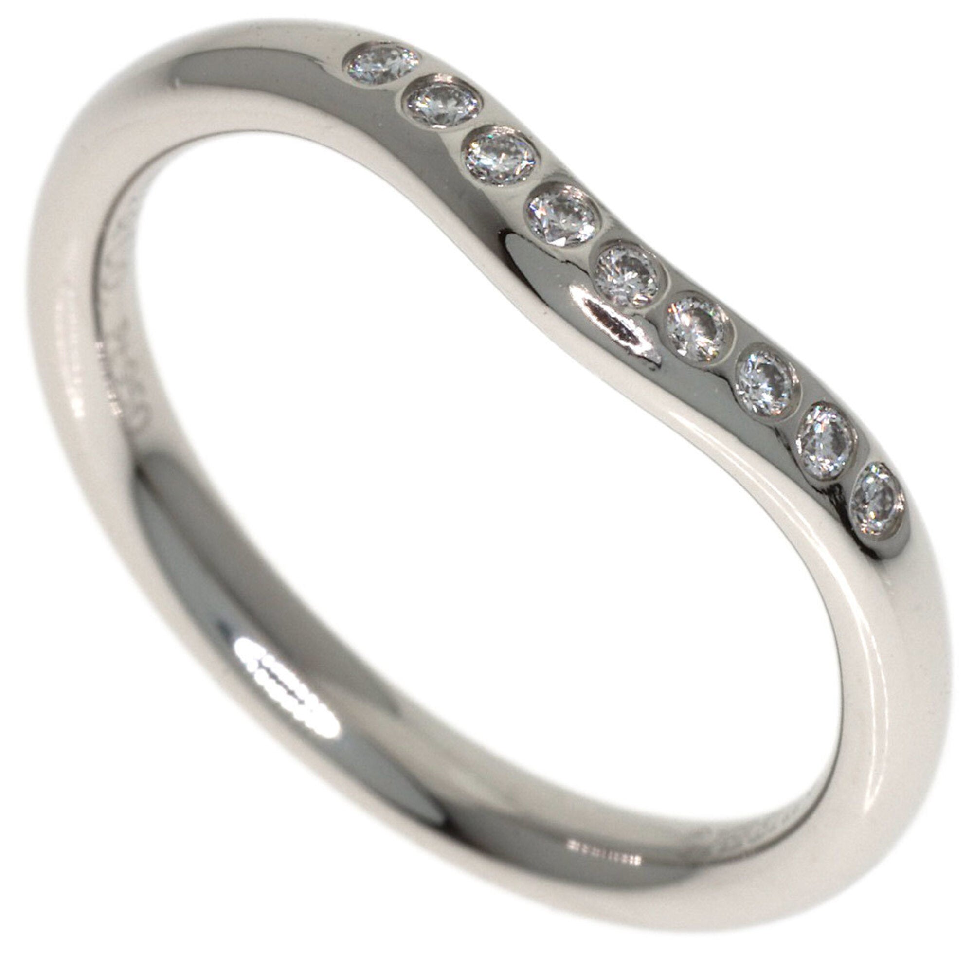 Tiffany Platinum 950 Band Ring (Pre-Owned)