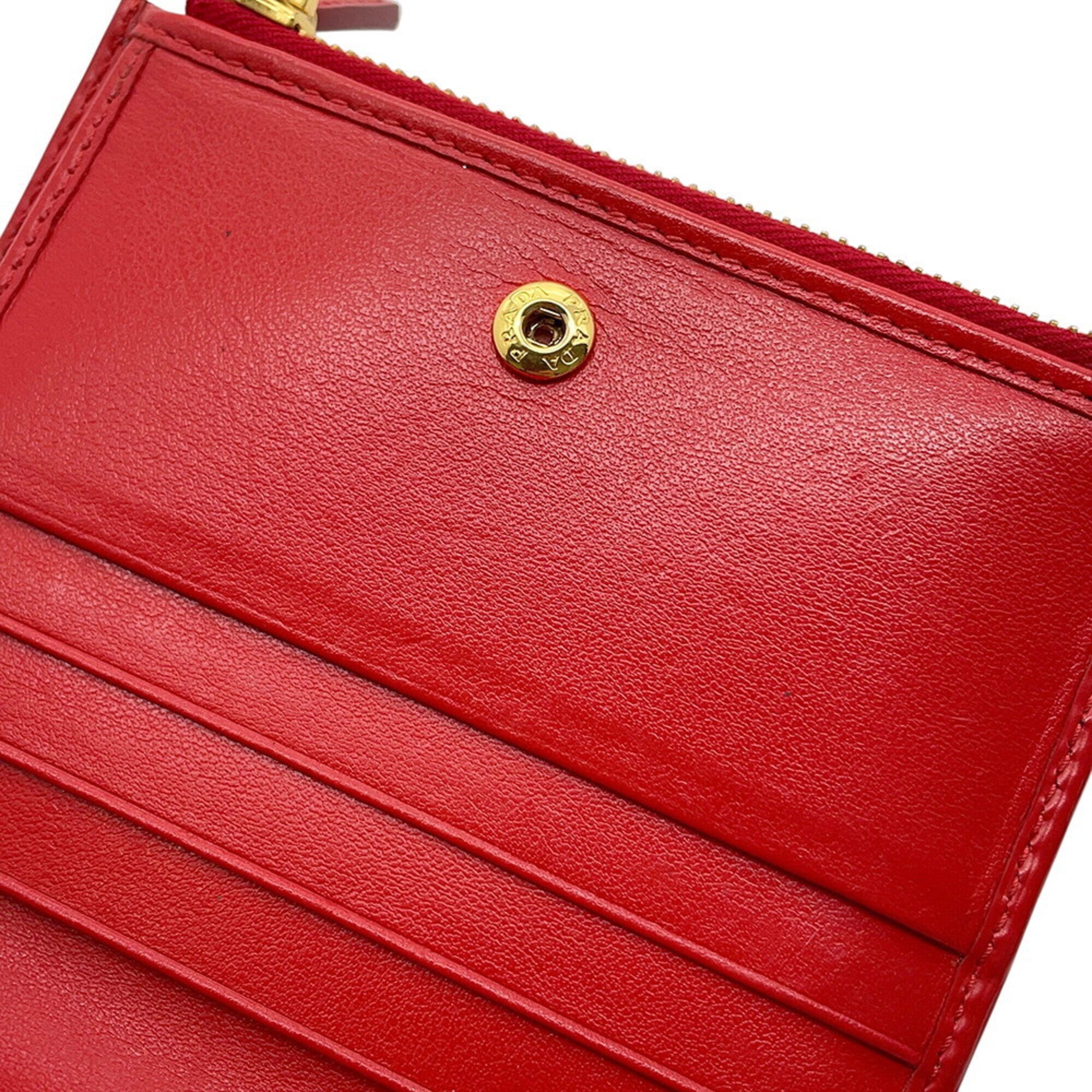 Prada Leather Wallet (Bi-Fold) (Pre-Owned)