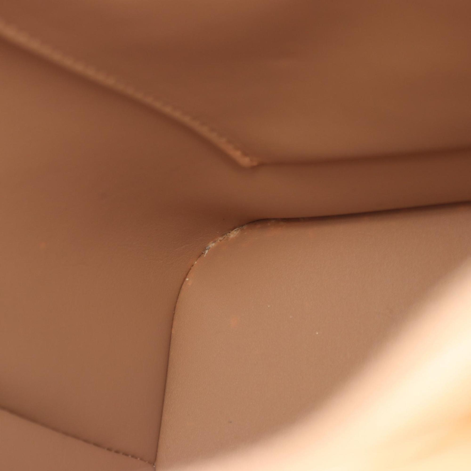 Louis Vuitton Beige Leather Handbag (Pre-Owned)