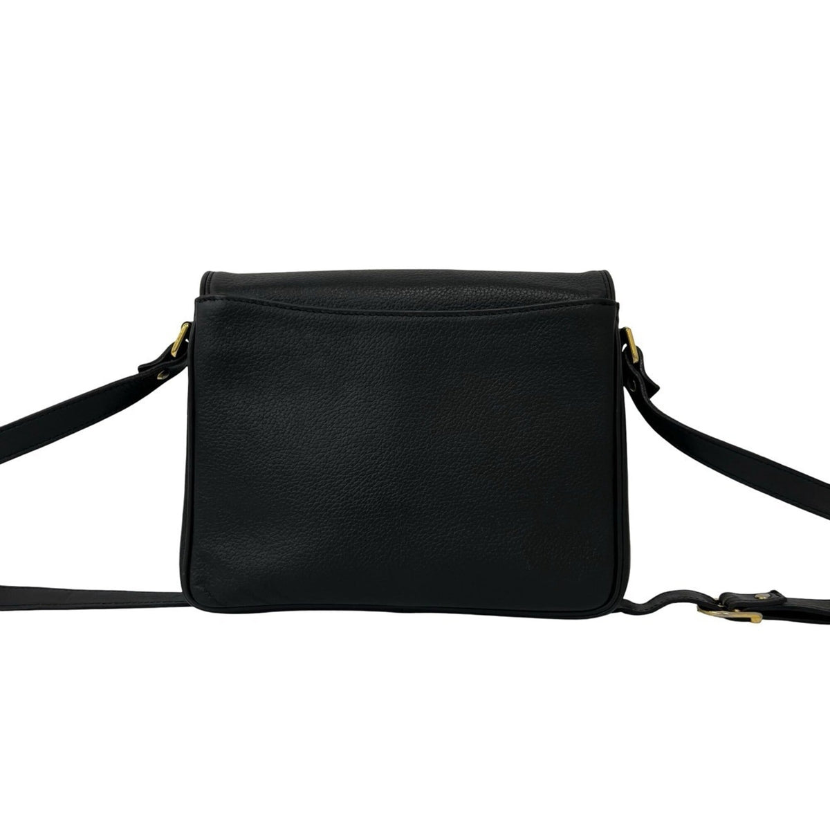 Burberry Black Leather Shoulder Bag (Pre-Owned)