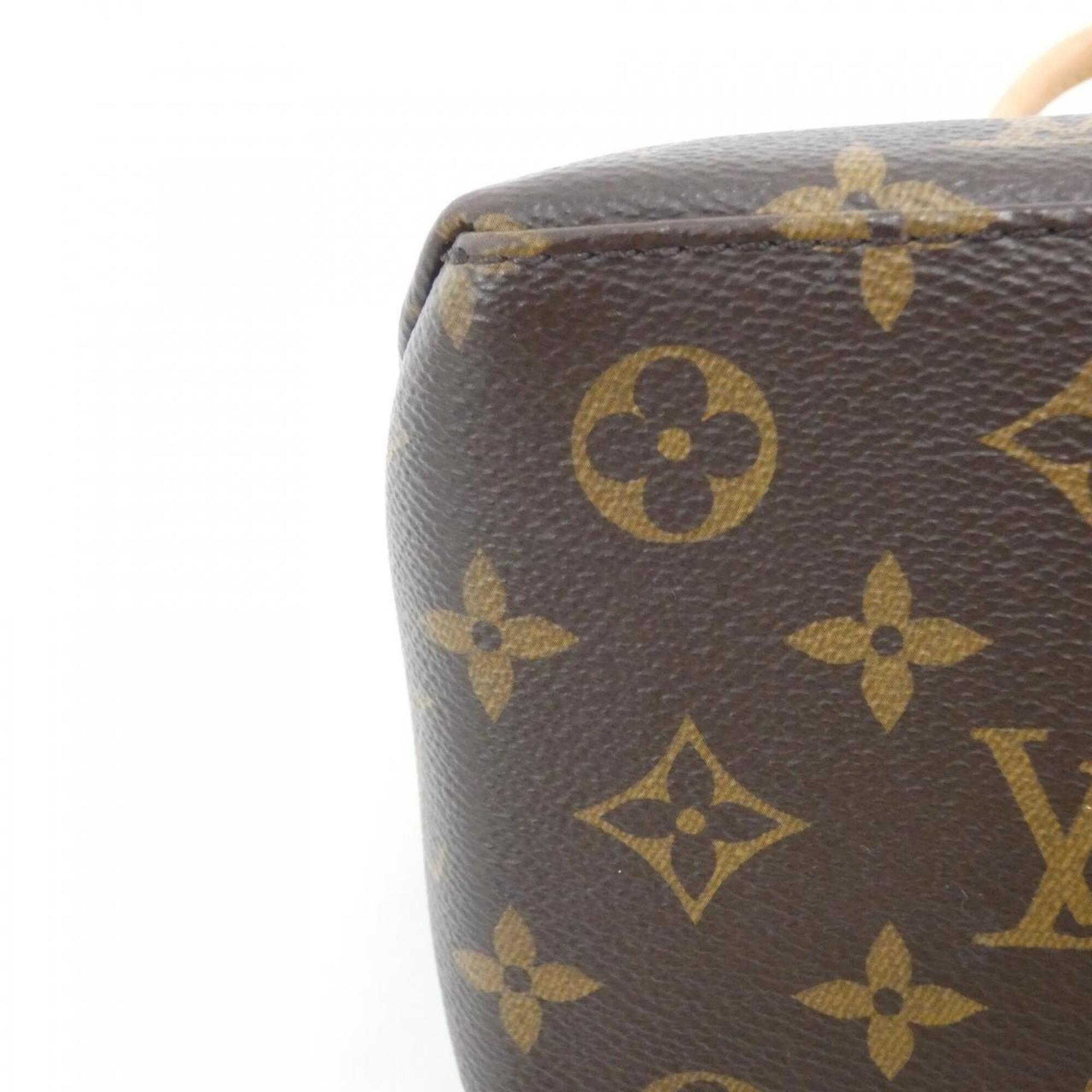 Louis Vuitton Brown Coated Canvas Handbag (Pre-Owned)