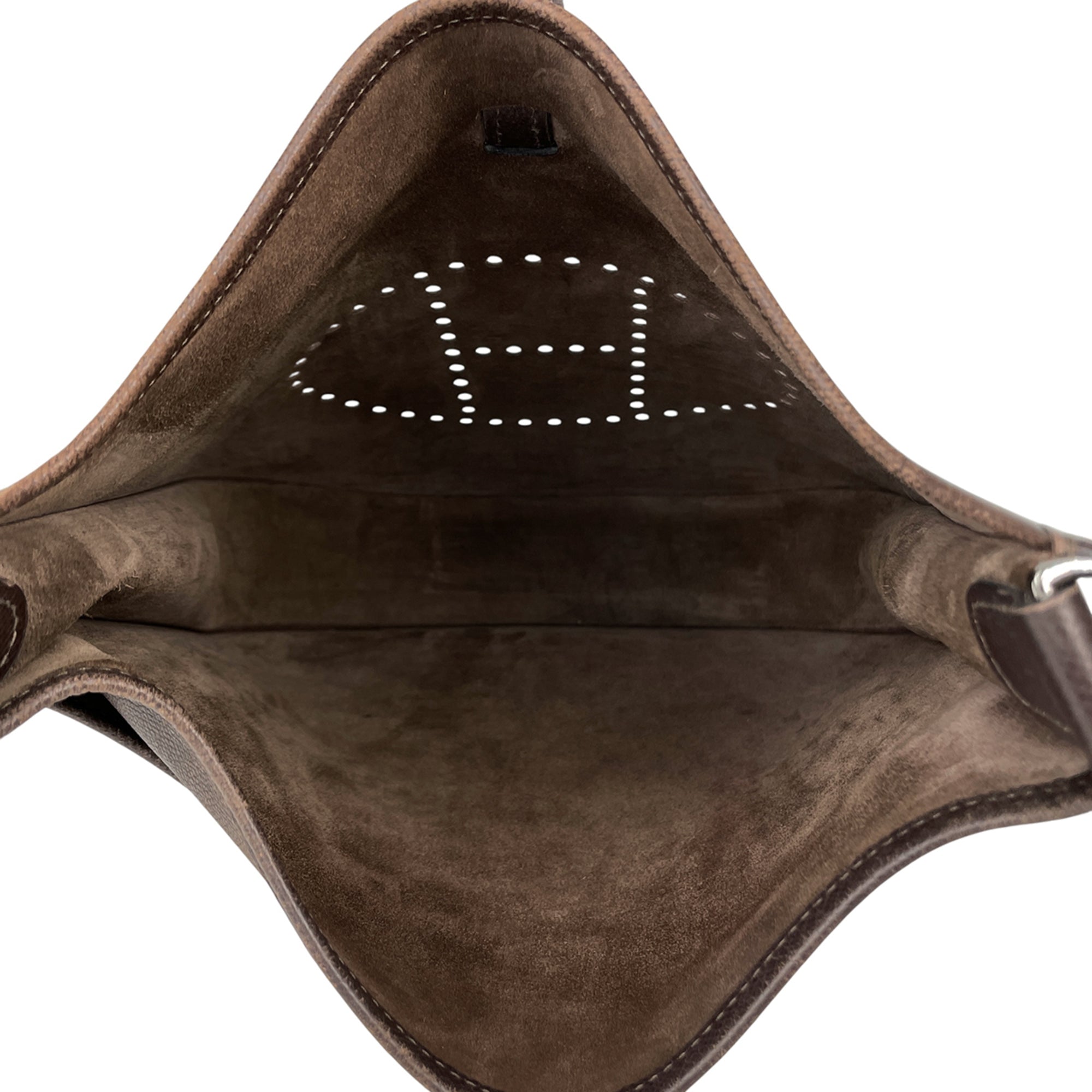 Hermes Chocolat Shoulder Bag (Pre-Owned)