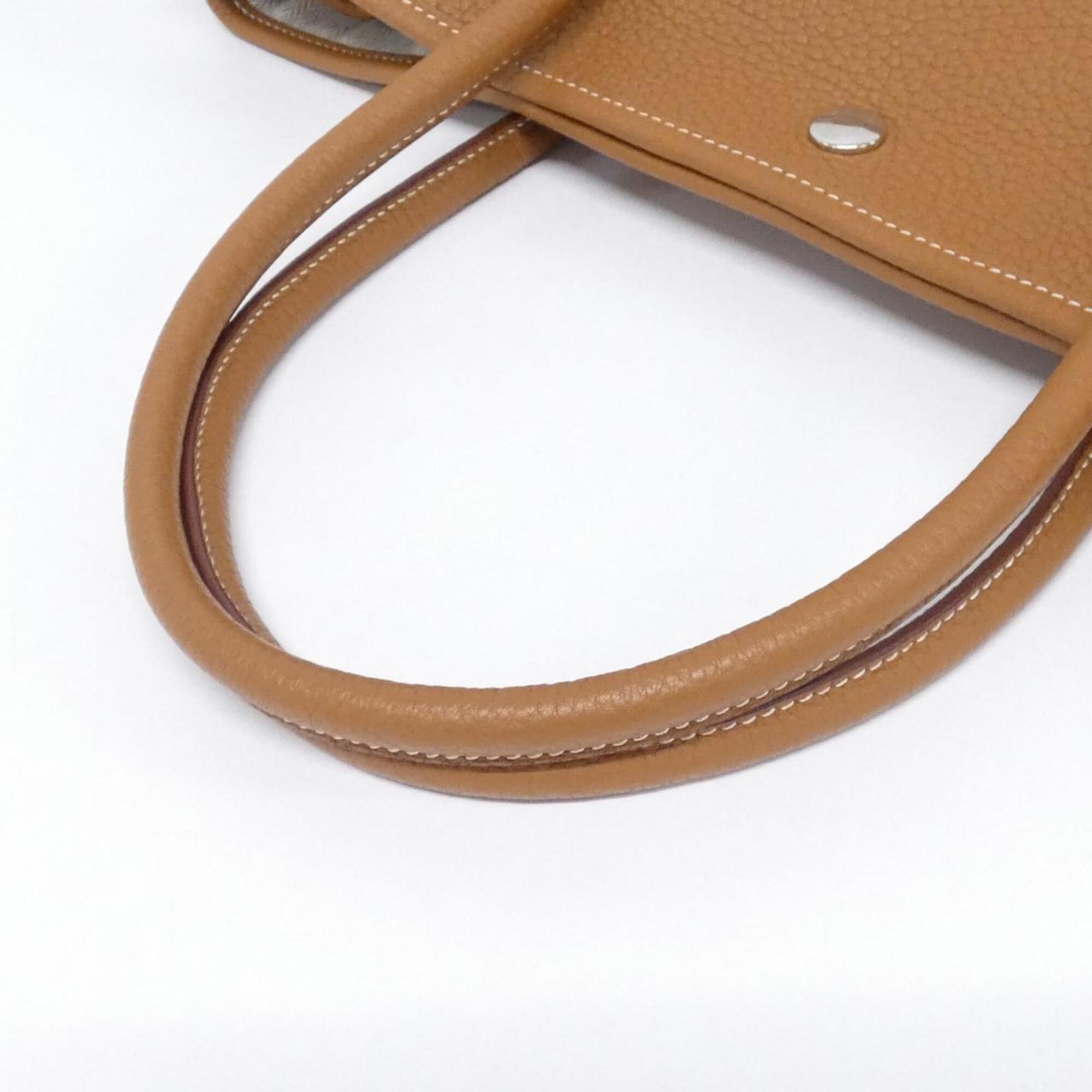 Hermes Gold Negonda Leather Handbag (Pre-Owned)