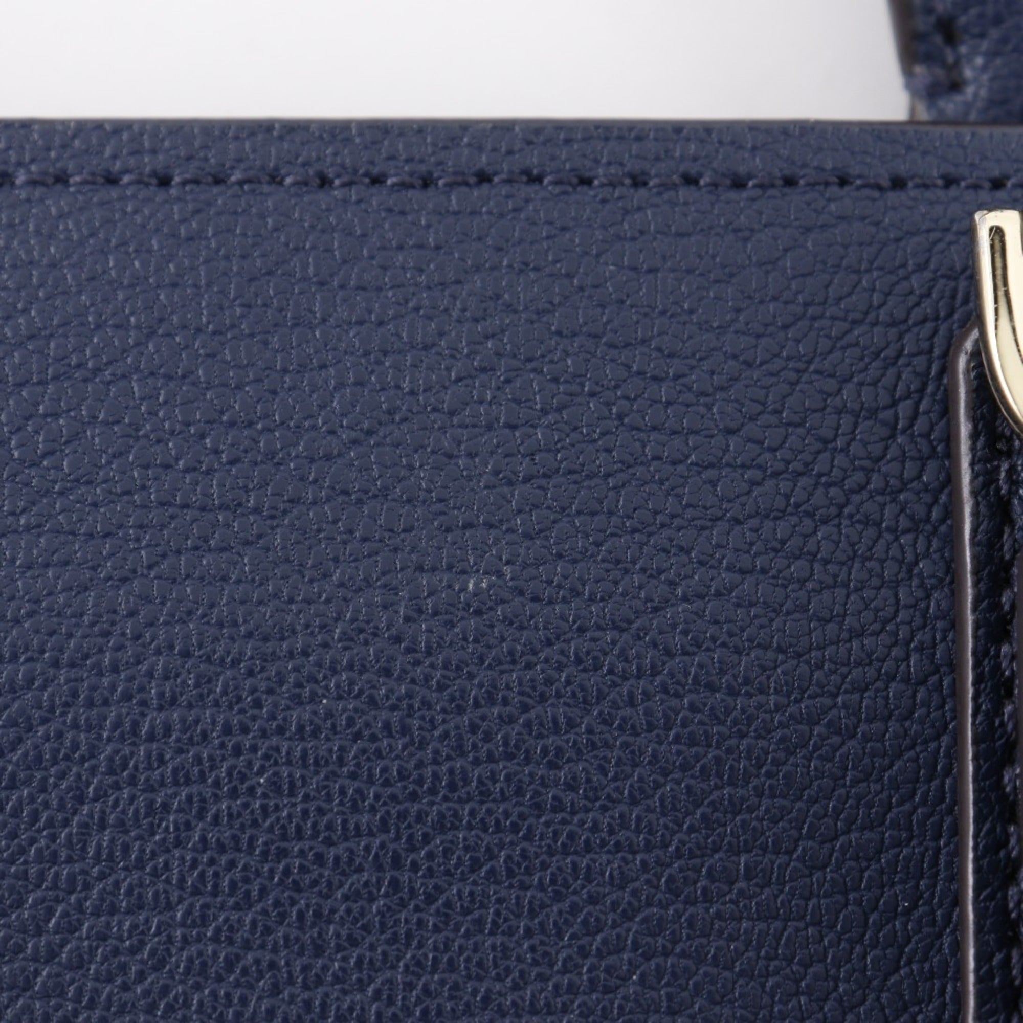 Michael Kors Navy Leather Handbag (Pre-Owned)