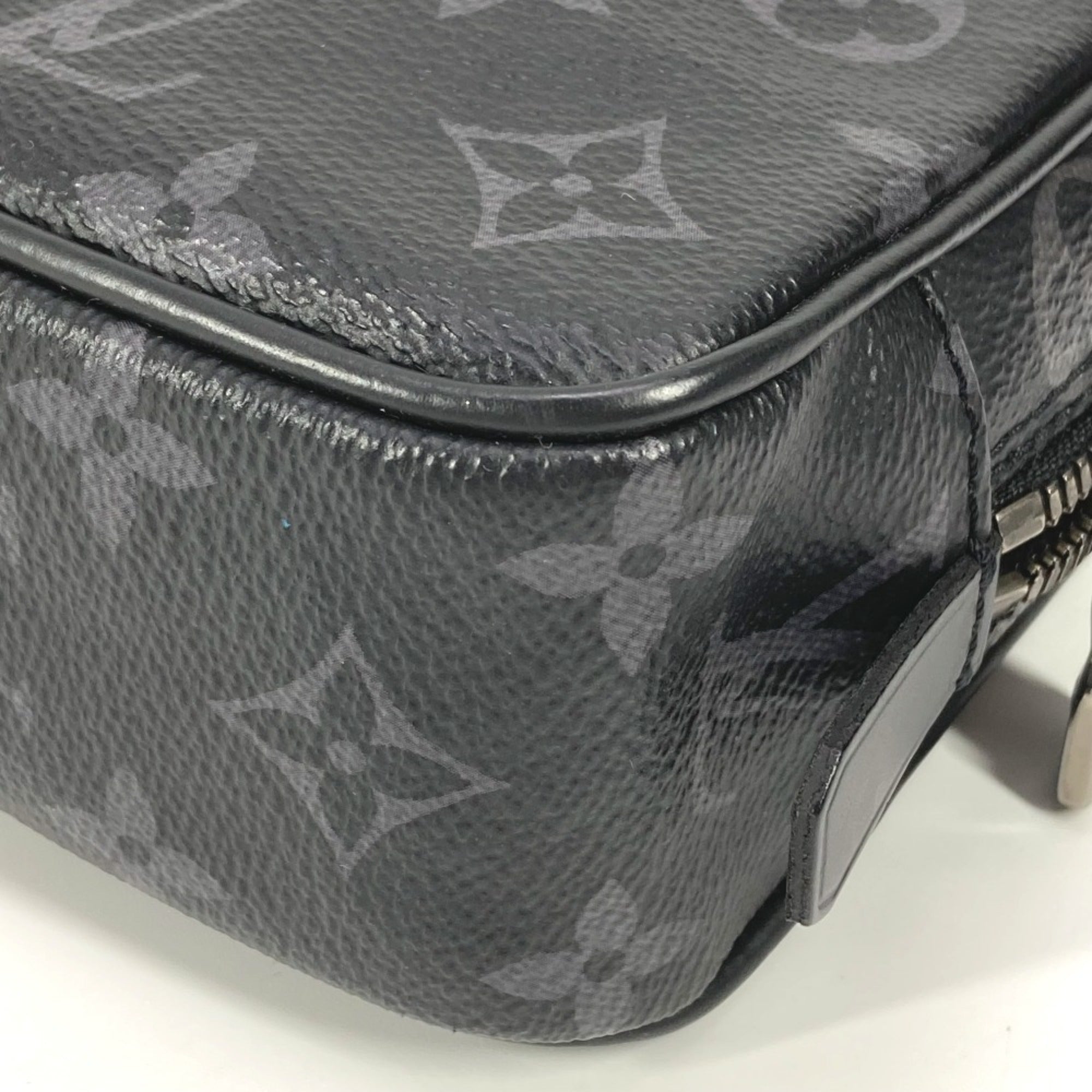Louis Vuitton Black Monogram Eclipse Canvas Clutch Bag Pouch (Pre-Owned)