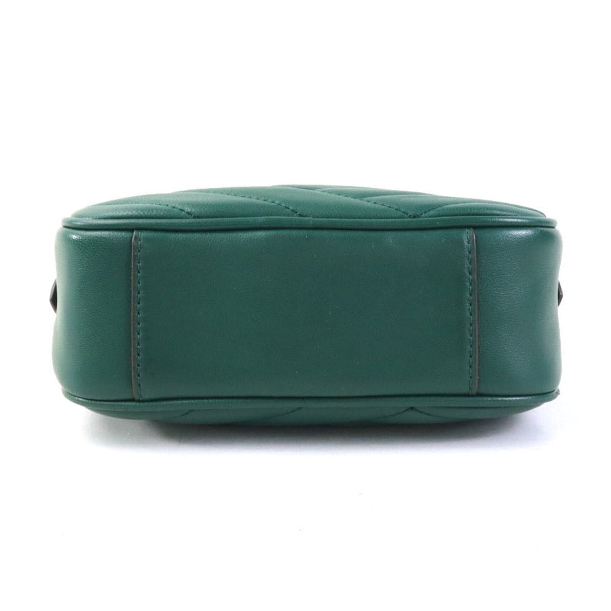 Tory Burch Green Leather Shoulder Bag (Pre-Owned)