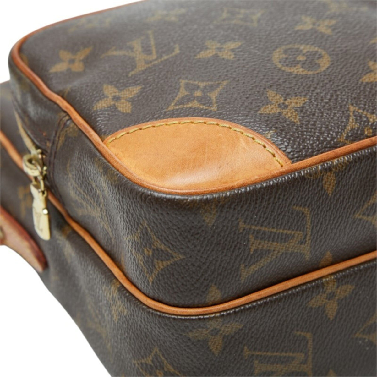 Louis Vuitton Brown Pvc Leather Shoulder Bag (Pre-Owned)
