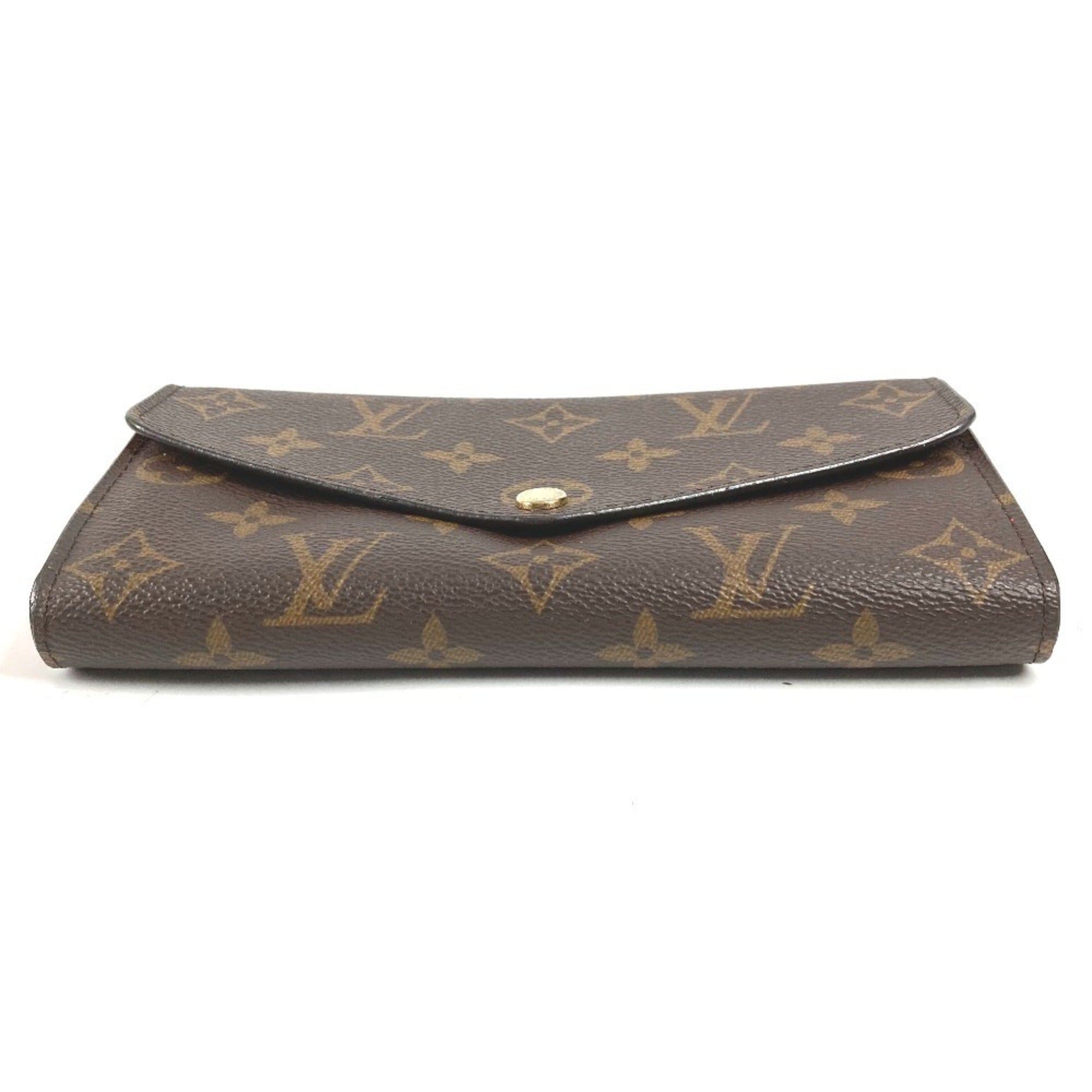 Louis Vuitton Brown Coquelicots Galle Monogram Monogram Long Wallet (Bi-Fold) (Pre-Owned)