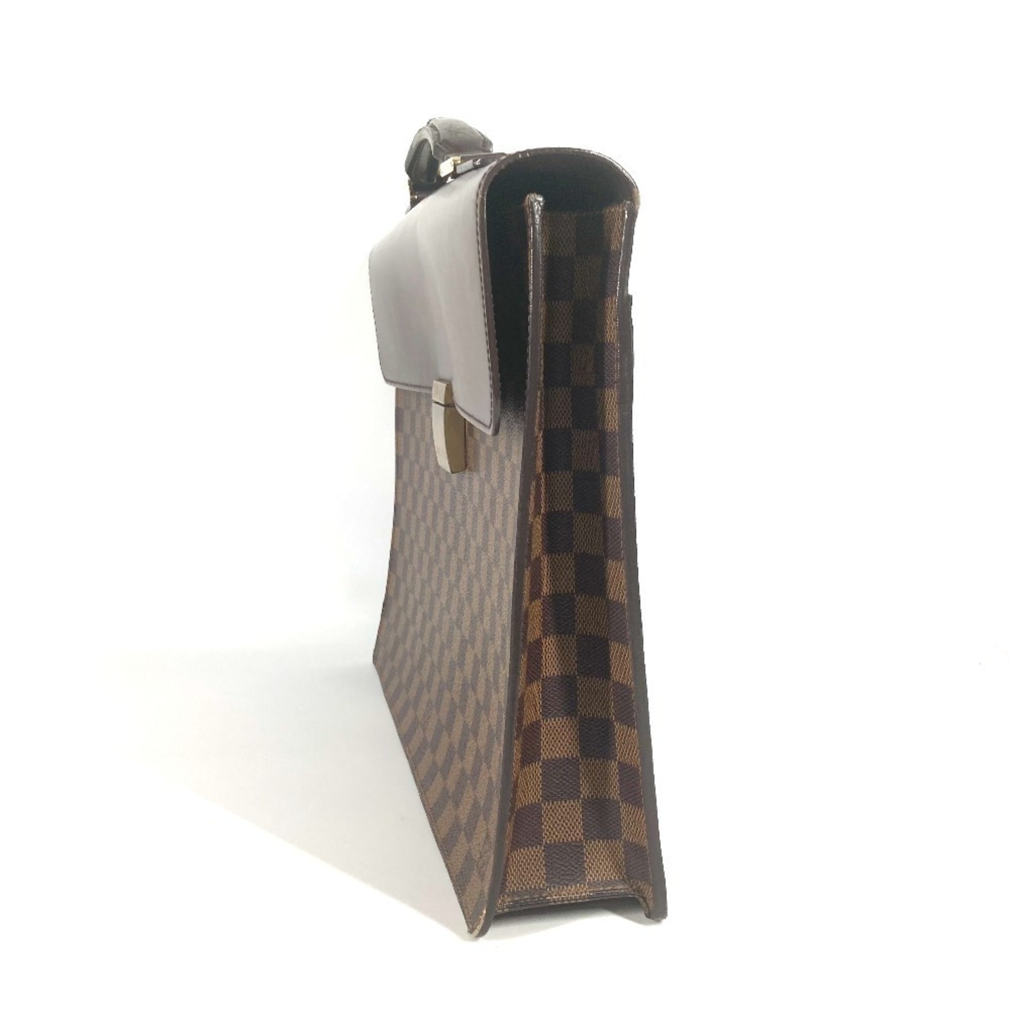 Louis Vuitton Brown Ebene Damier Canvas Briefcase (Pre-Owned)