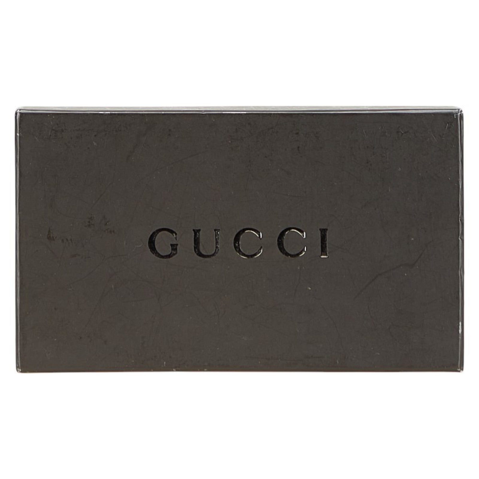 Gucci Black Green Leather Coin Purse/Coin Case (Pre-Owned)