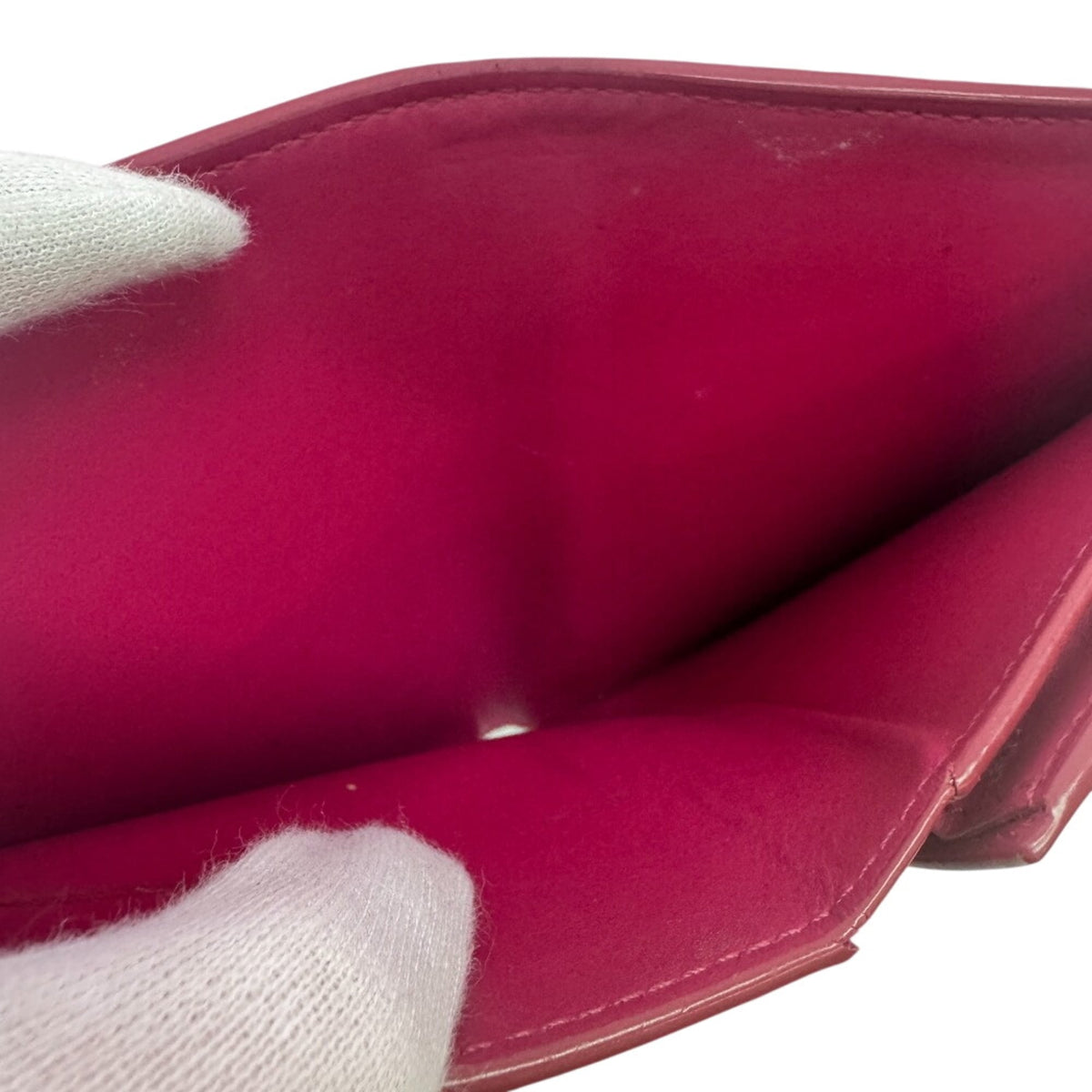 Celine Pink Leather Wallet (Bi-Fold) (Pre-Owned)