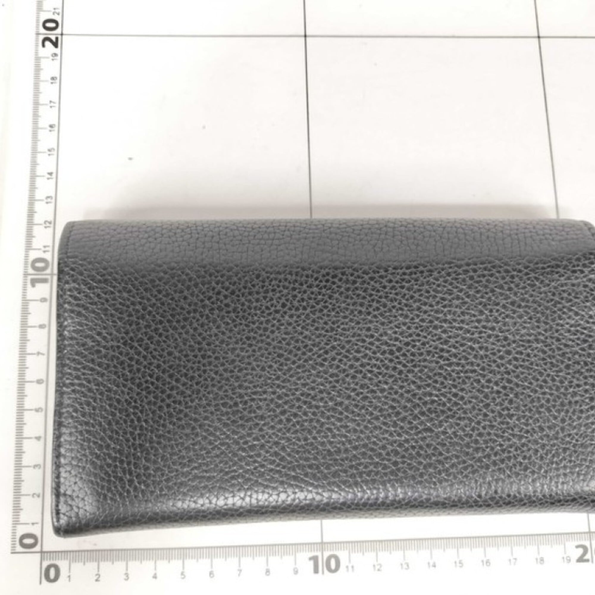 Gucci Black Leather Coin Purse/Coin Case (Pre-Owned)