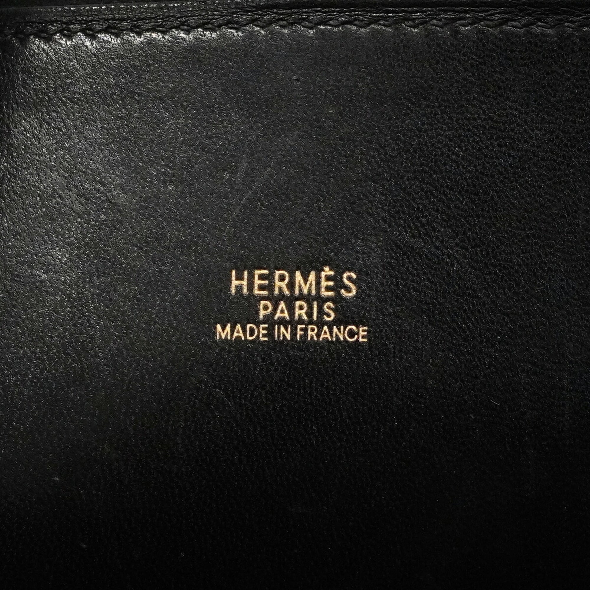 Hermes Black Ardennes Leather Handbag (Pre-Owned)