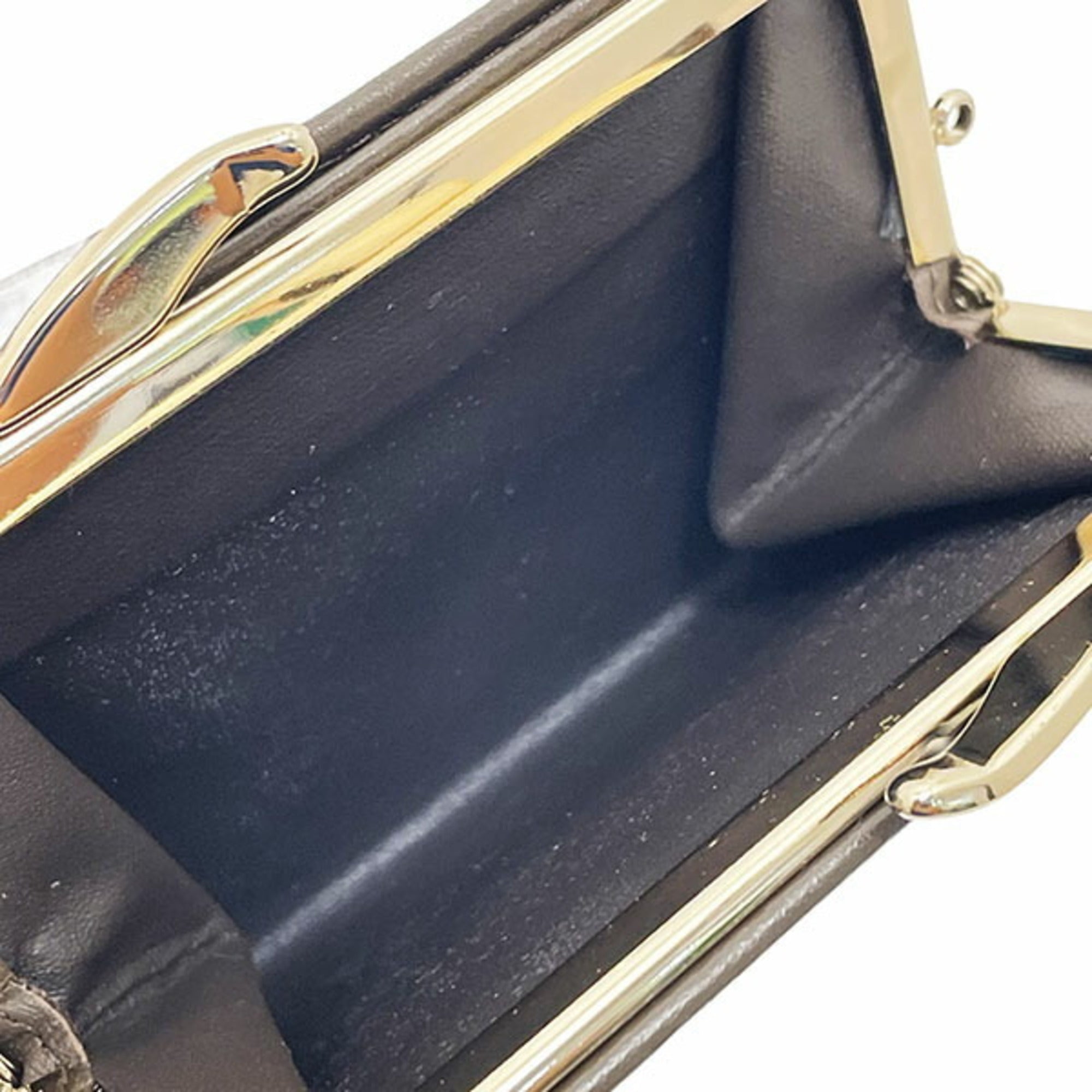 Burberry Beige Beige Brown Brown Canvas Leather Wallet (Bi-Fold) (Pre-Owned)