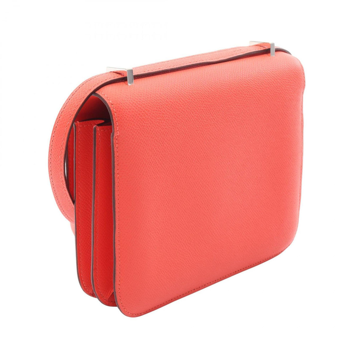 Hermes Red Color Epsom Leather Shoulder Bag (Pre-Owned)