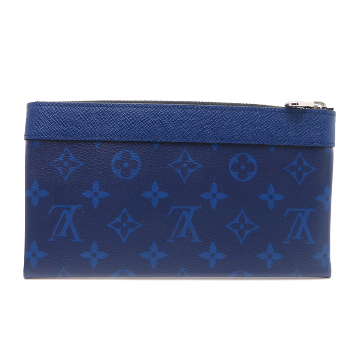 Louis Vuitton Blue Taigarama Pochette Pouch (Pre-Owned)