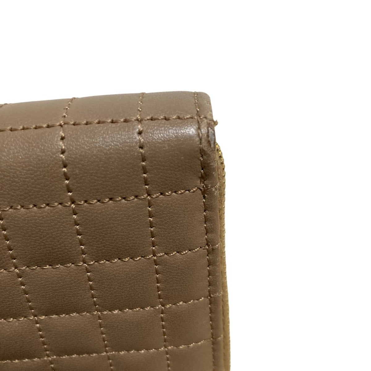 Celine Beige Long Wallet (Bi-Fold) (Pre-Owned)