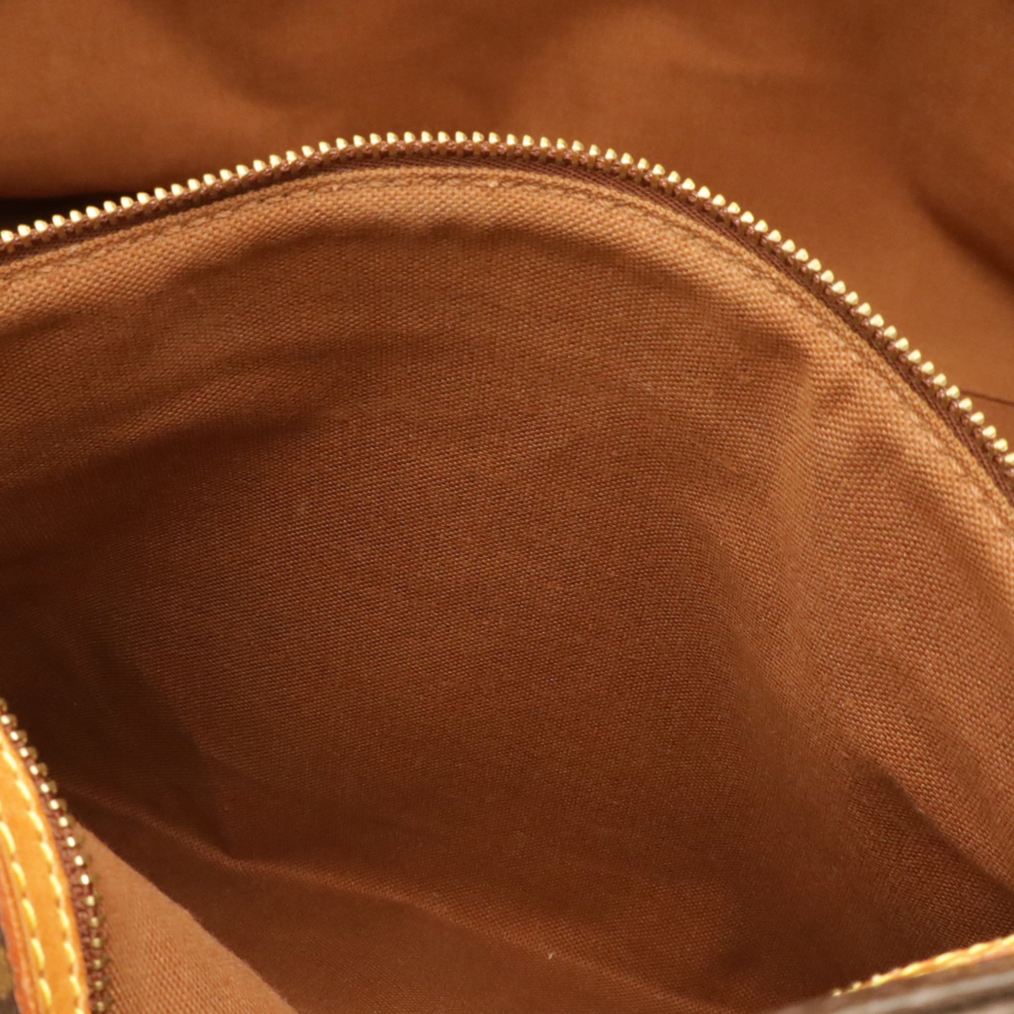 Louis Vuitton Brown Monogram Canvas Pvc Coated Canvas Shoulder Bag Tote Bag (Pre-Owned)