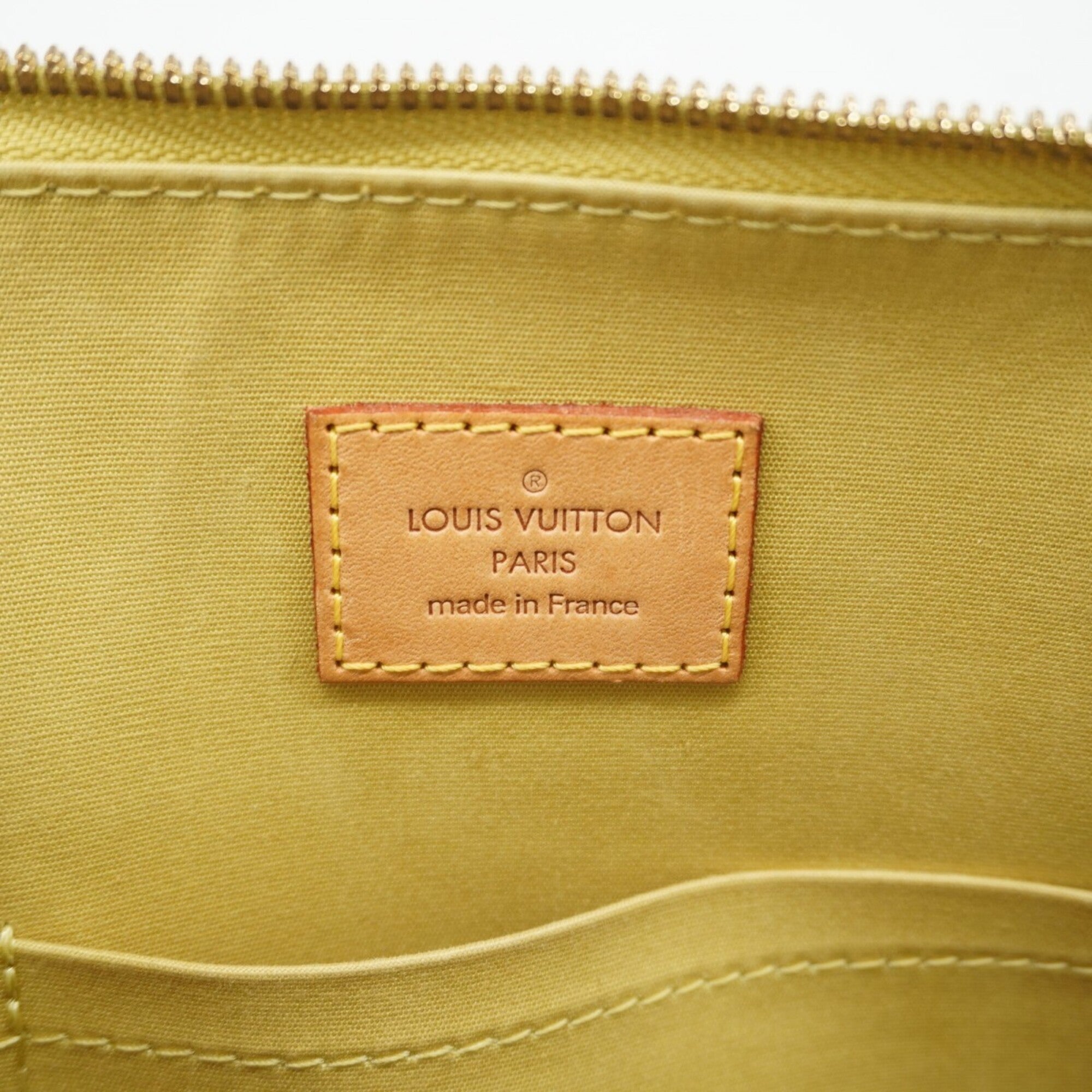 Louis Vuitton Yellow Handbag (Pre-Owned)