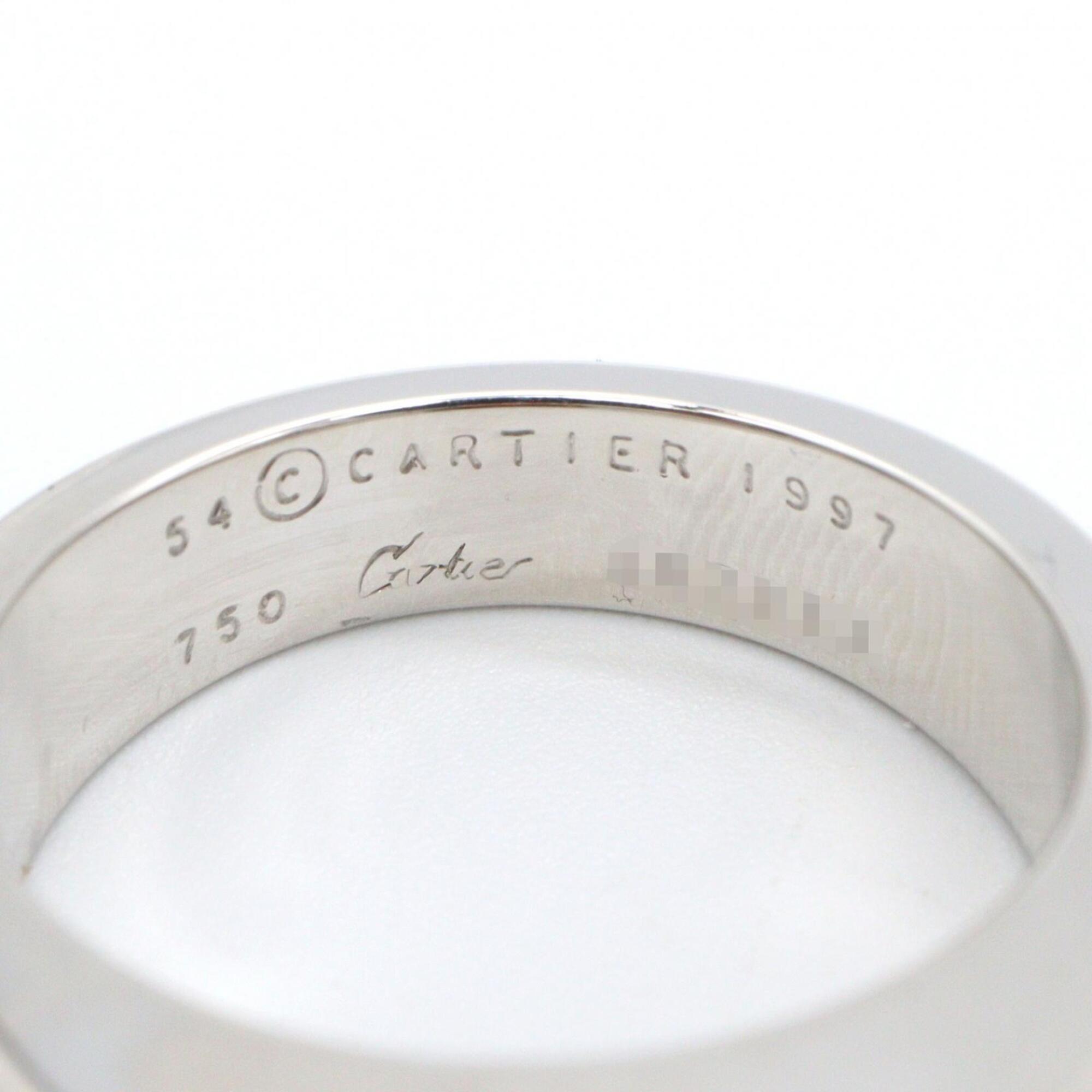 Cartier Silver White Gold (18K) Band Ring (Pre-Owned)