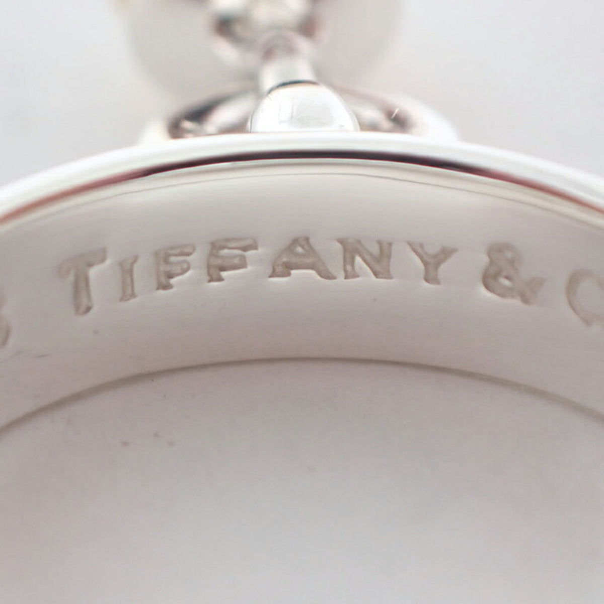 Tiffany Yellow Gold (18K) Sterling Silver 925 Band Ring (Pre-Owned)