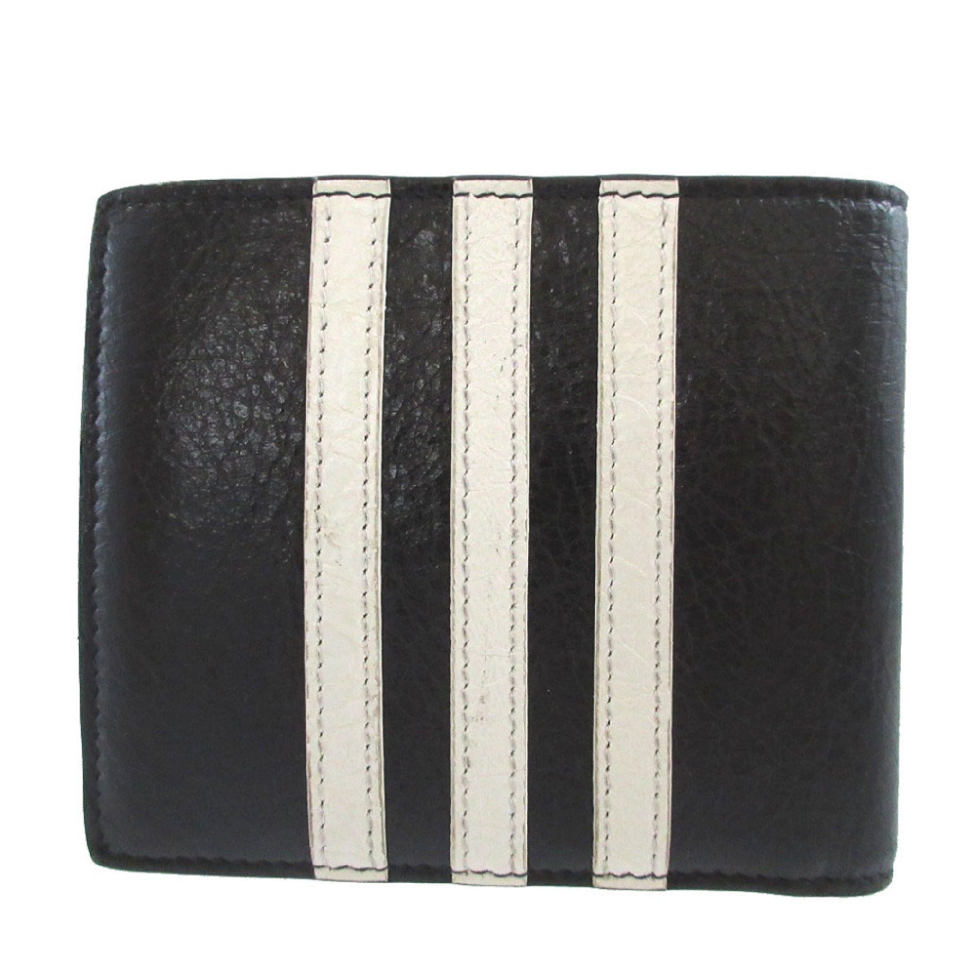 Balenciaga Black Leather Wallet (Bi-Fold) (Pre-Owned)