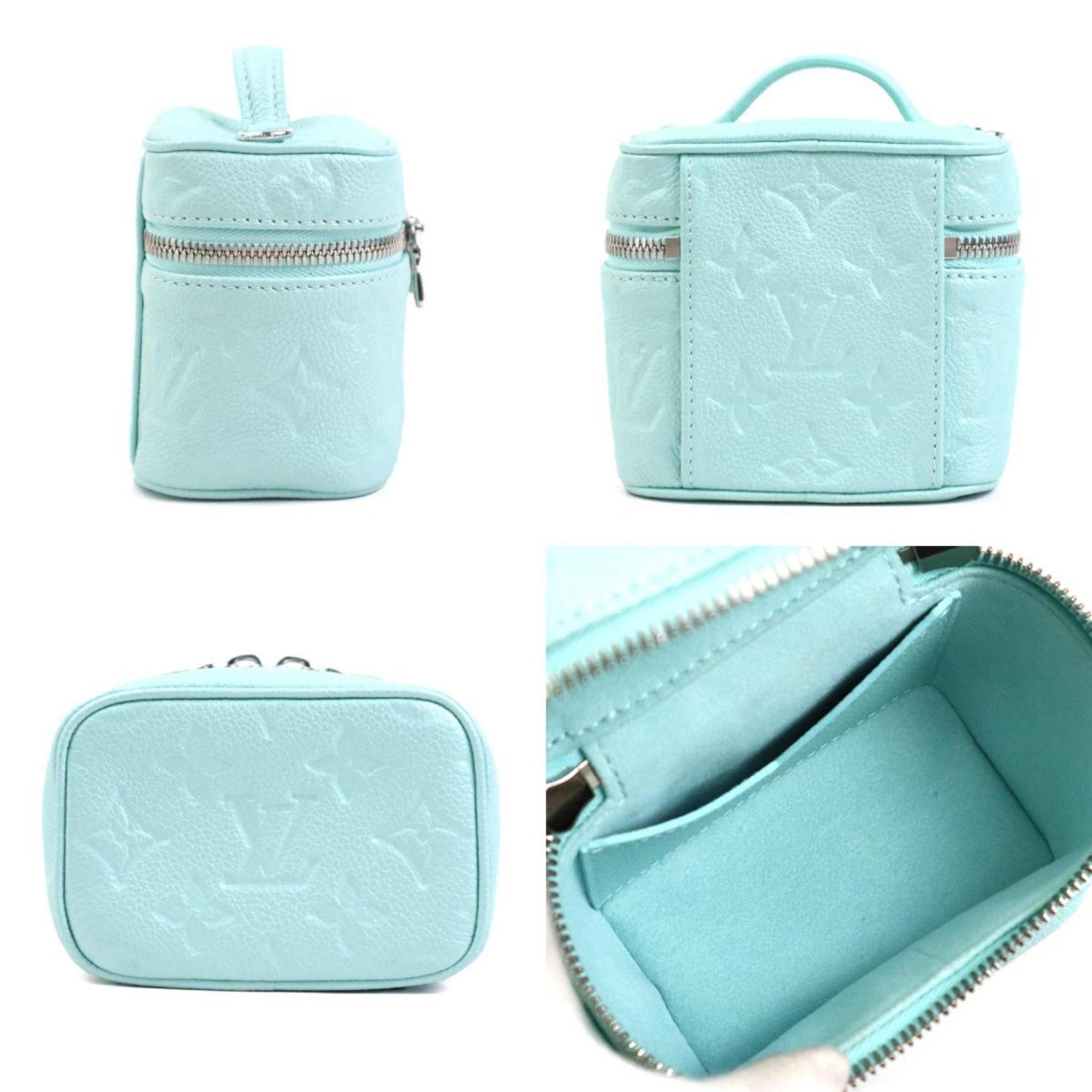 Louis Vuitton Light Blue Monogram Empreinte Handbag Shoulder Bag (Pre-Owned)