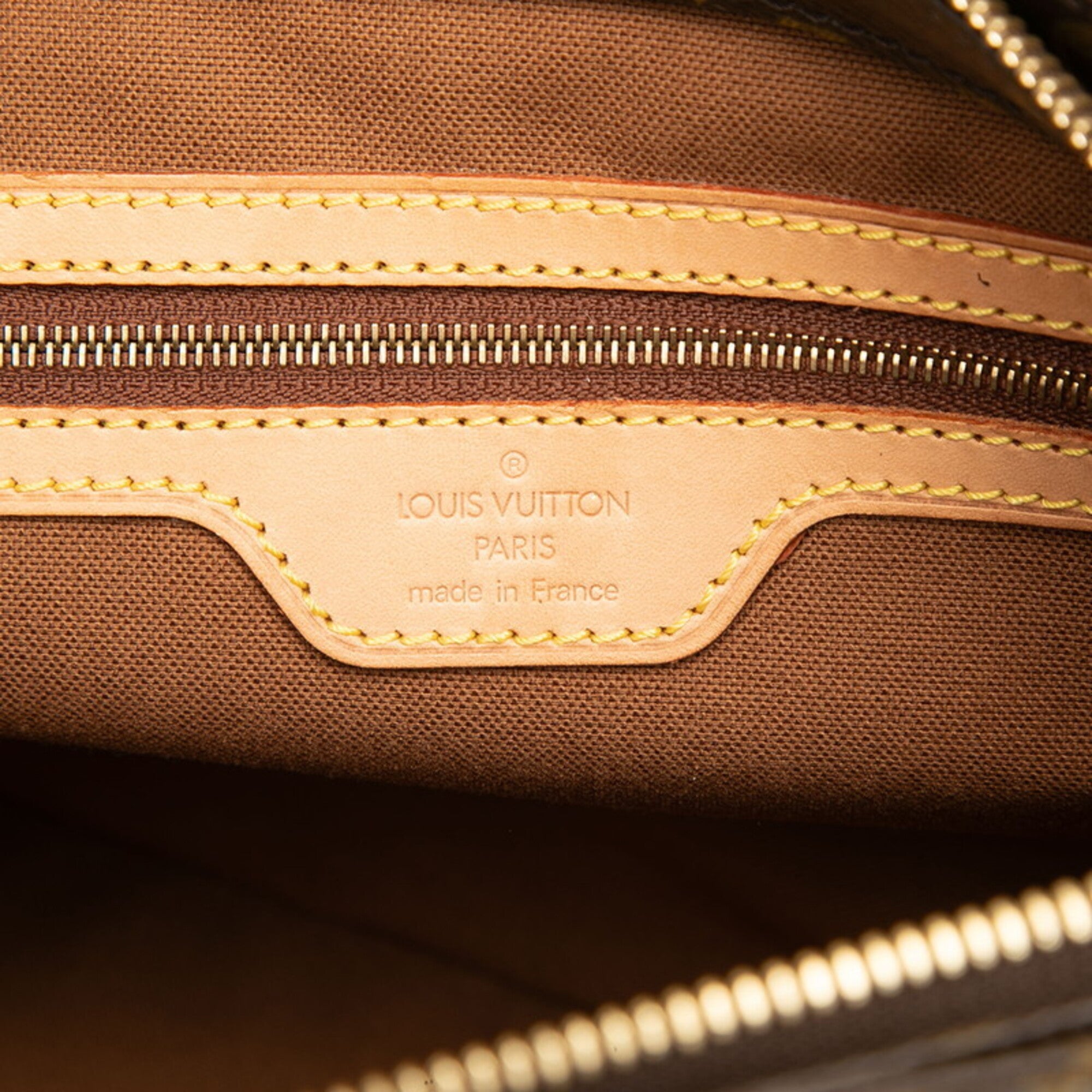 Louis Vuitton Brown Pvc Leather Tote Bag (Pre-Owned)