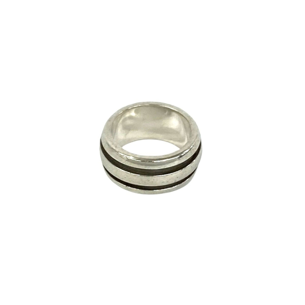 Tiffany Silver Silver 925 Band Ring (Pre-Owned)