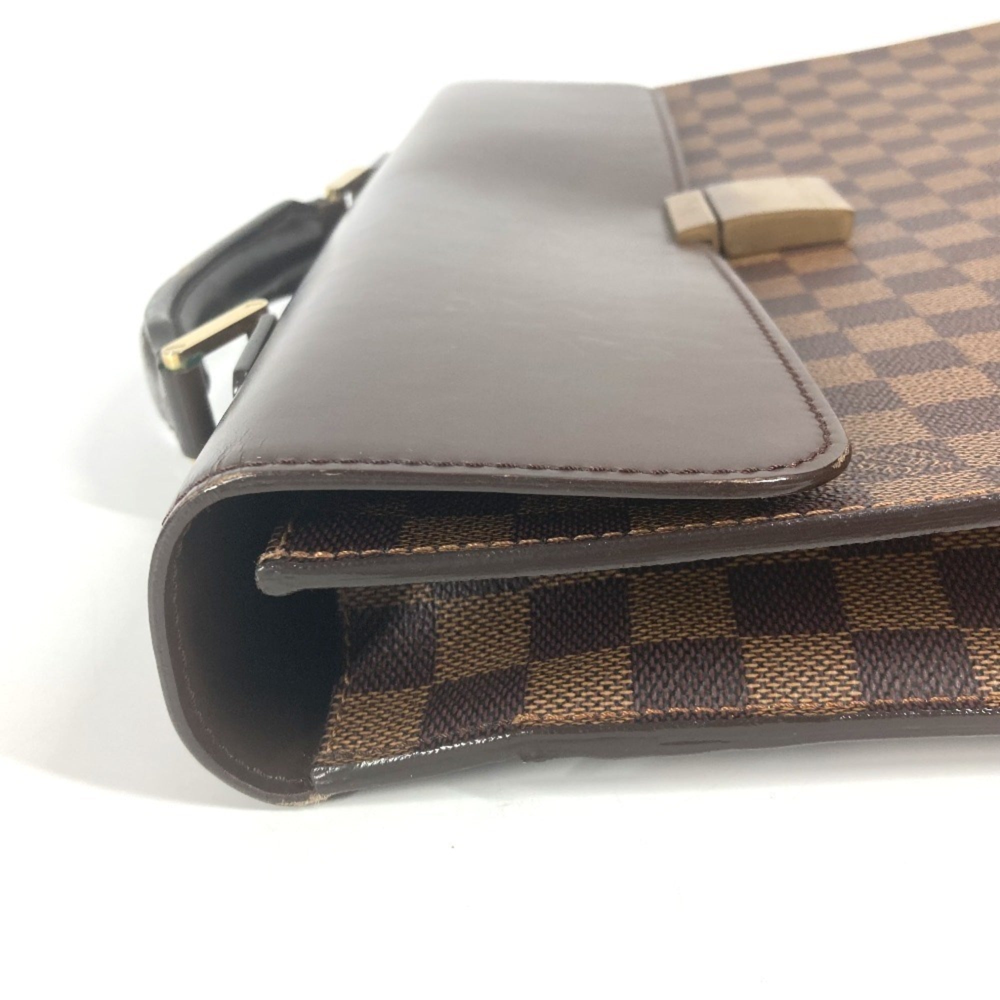 Louis Vuitton Brown Ebene Damier Canvas Briefcase (Pre-Owned)