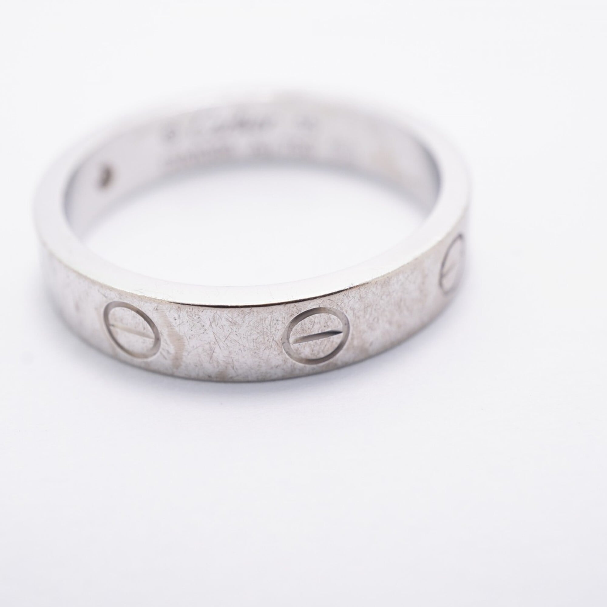 Cartier White Gold (18K) Band Ring (Pre-Owned)