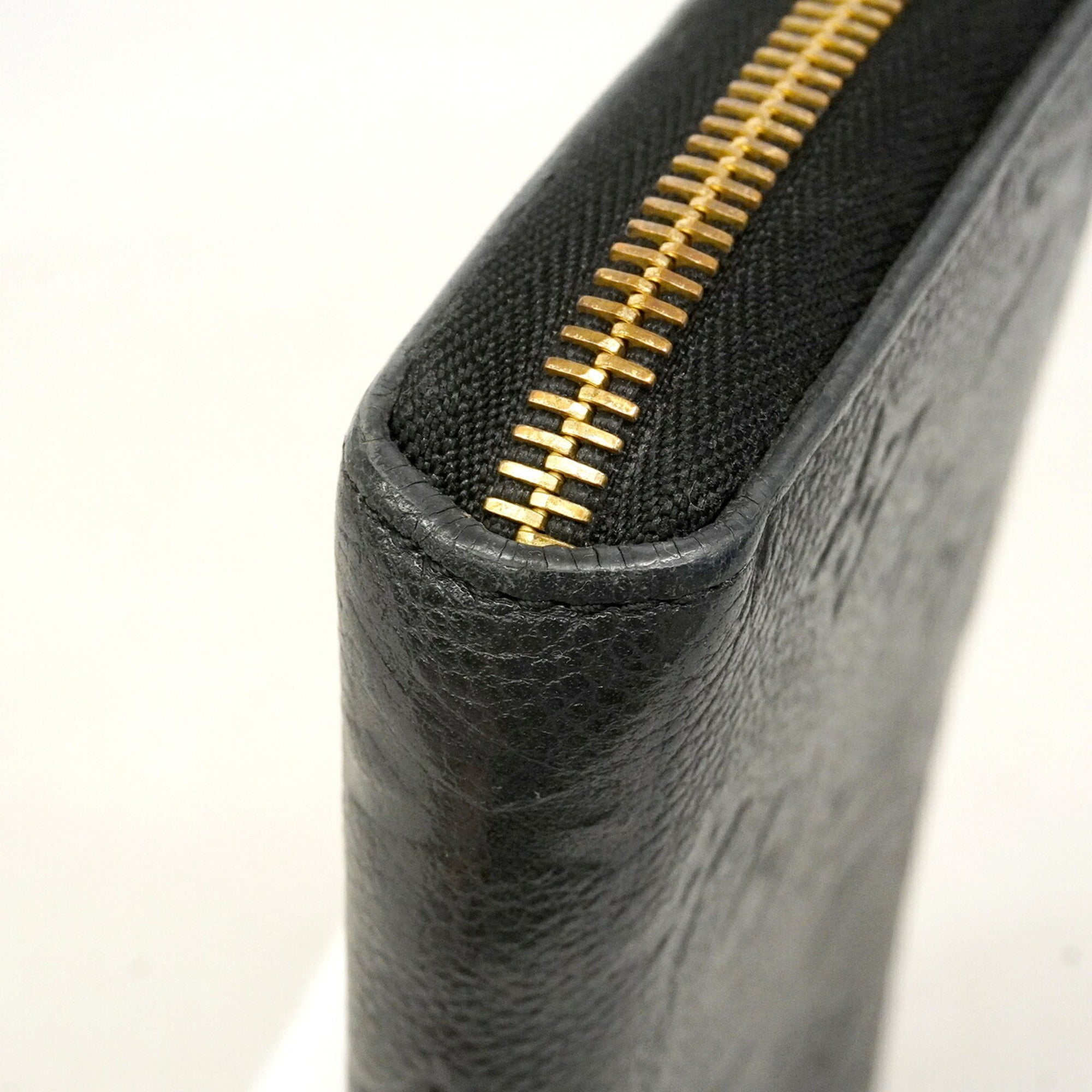 Louis Vuitton Noir Long Wallet (Bi-Fold) (Pre-Owned)