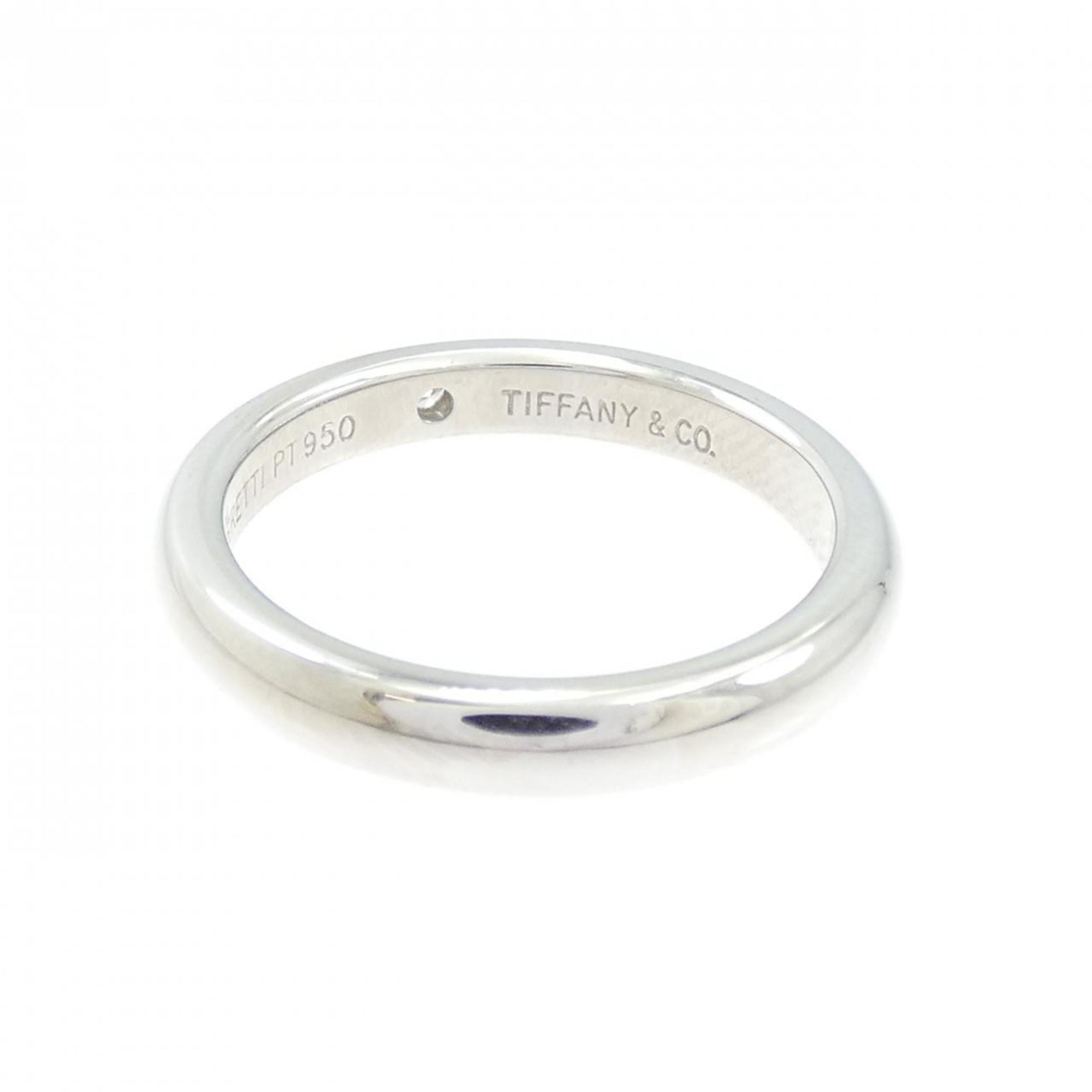 Tiffany Platinum 950 Band Ring (Pre-Owned)