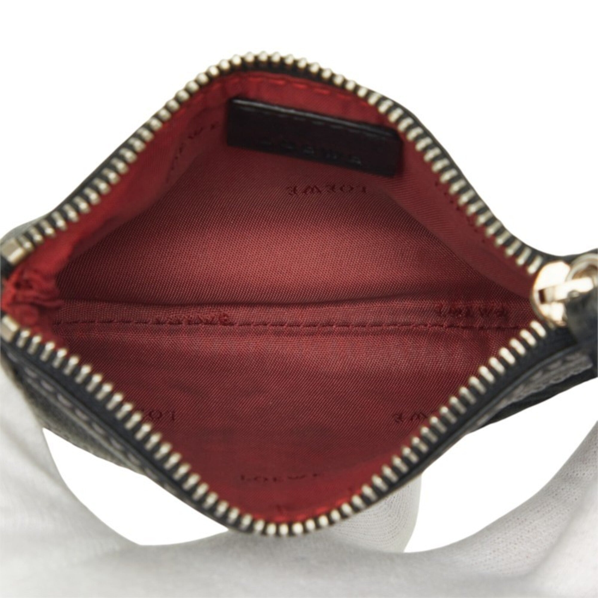 Loewe Black Leather Coin Purse/Coin Case (Pre-Owned)