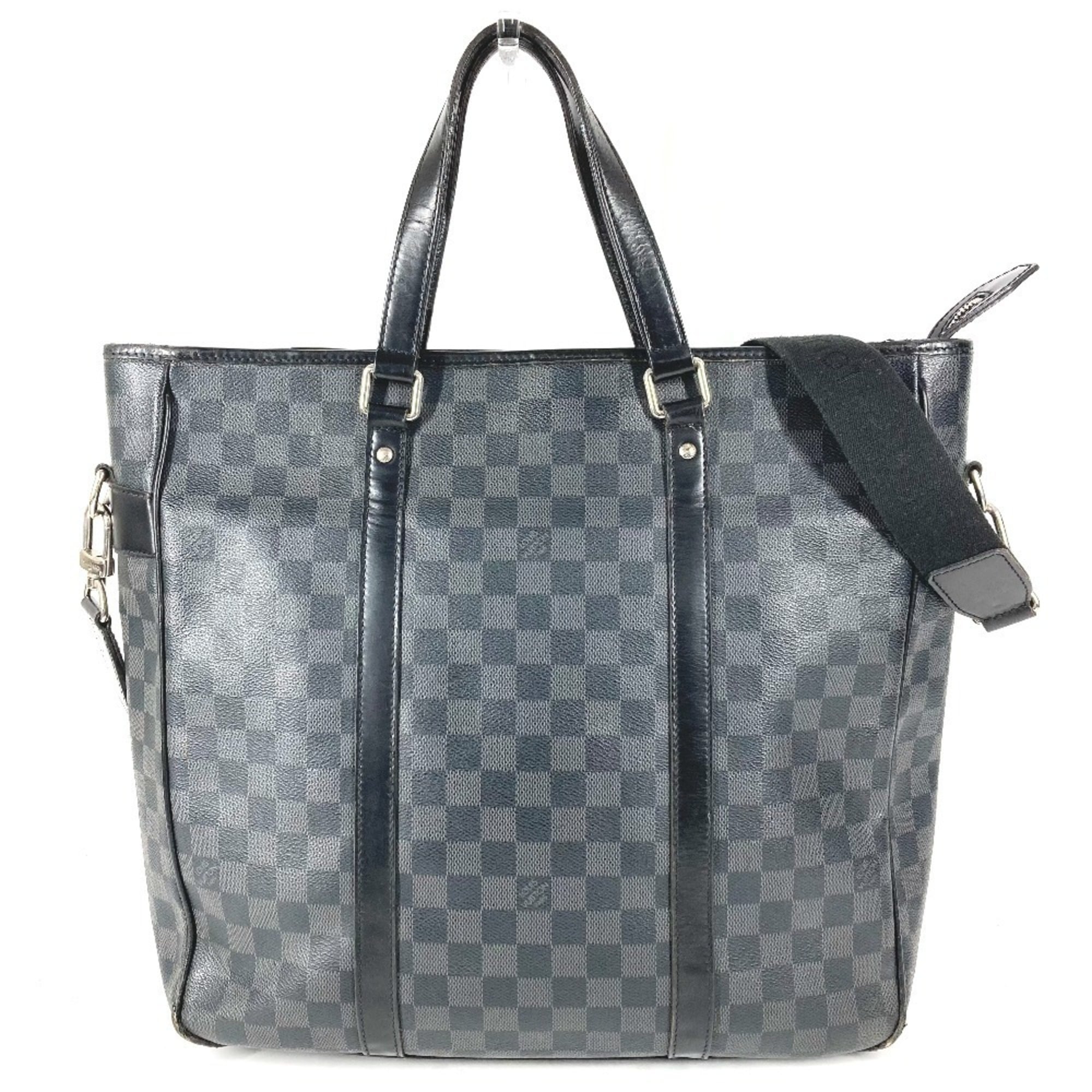 Louis Vuitton Damier Graphite Black Damier Graphite Shoulder Bag Tote Bag (Pre-Owned)