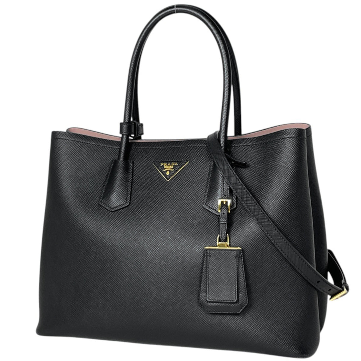 Prada Black Saffiano Tote Bag (Pre-Owned)