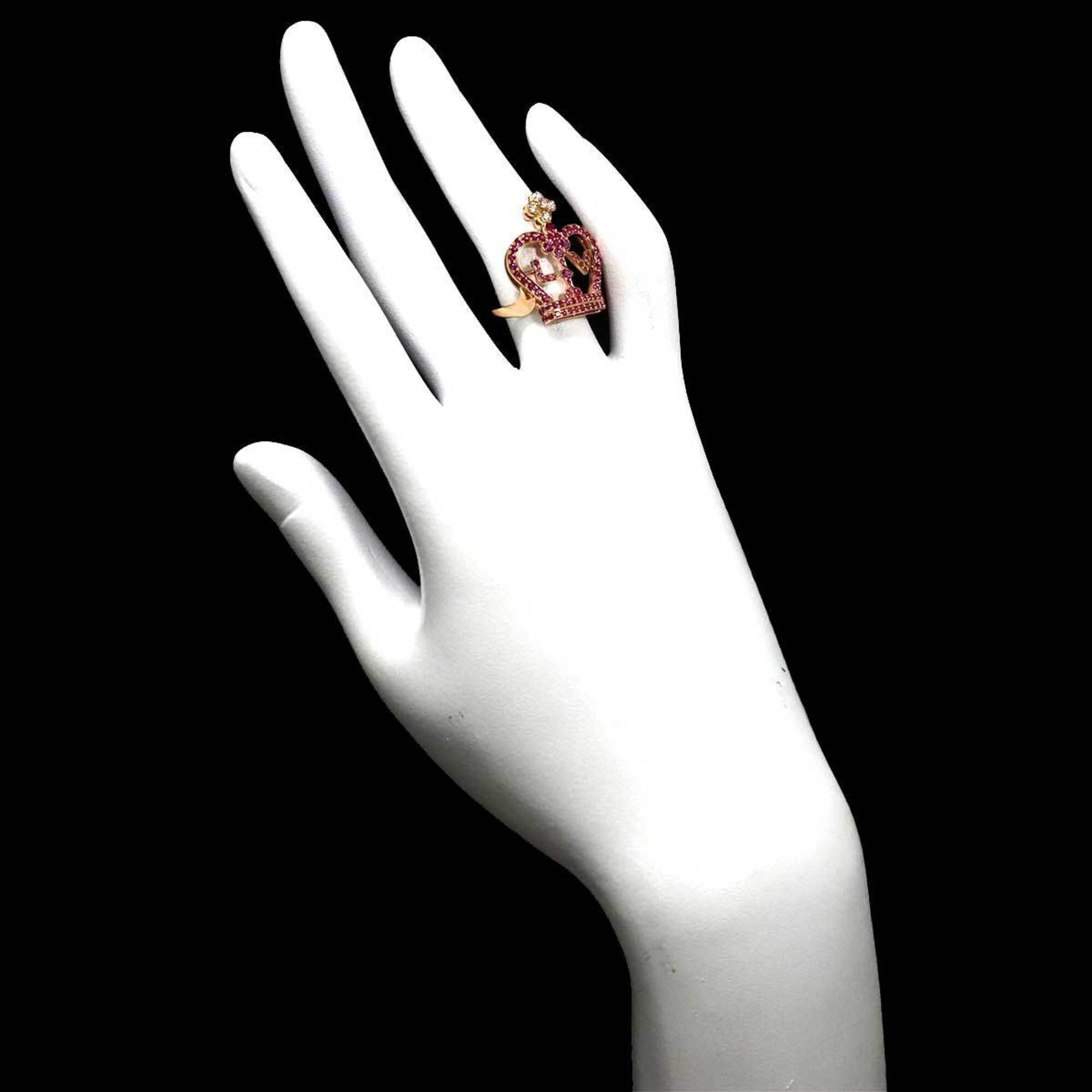 Louis Vuitton Pink Gold (18K) Band Ring (Pre-Owned)
