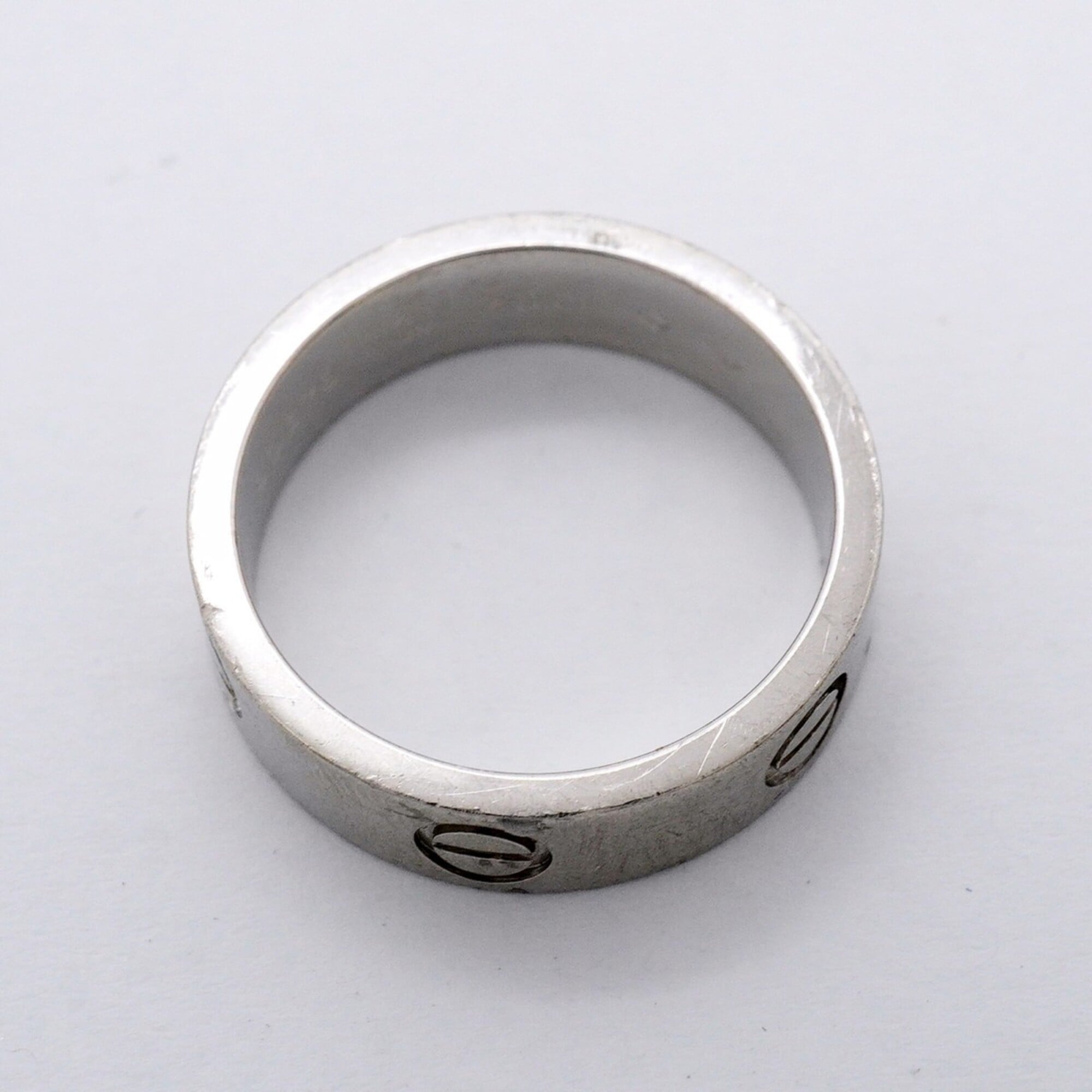Cartier Platinum 950 Band Ring (Pre-Owned)