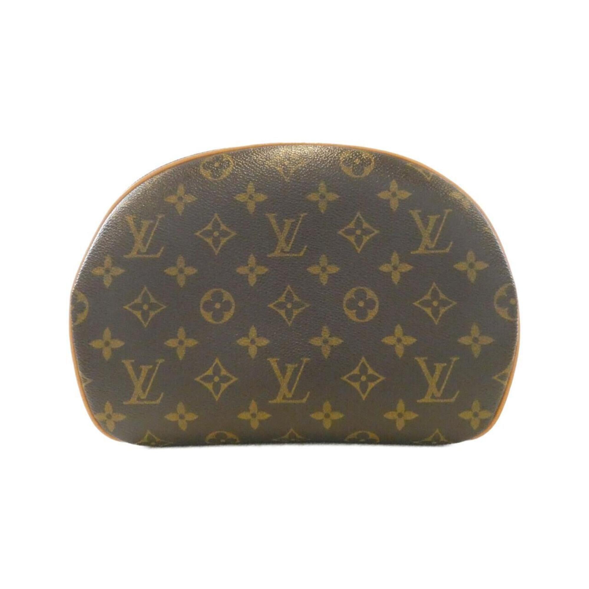 Louis Vuitton Monogram Marron Coated Canvas Shoulder Bag (Pre-Owned)