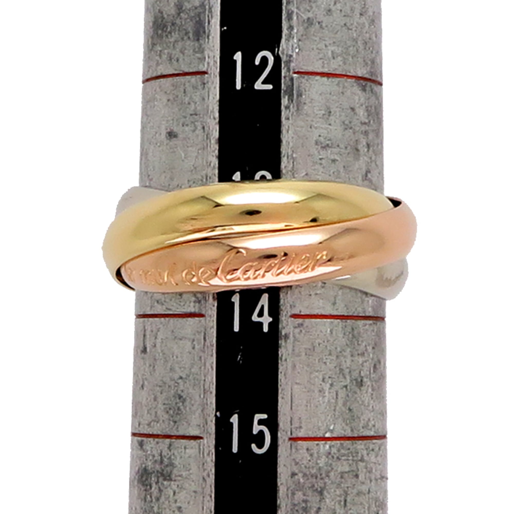 Cartier Yellow Gold (18K) Pink Gold (18K) White Gold (18K) Band Ring (Pre-Owned)